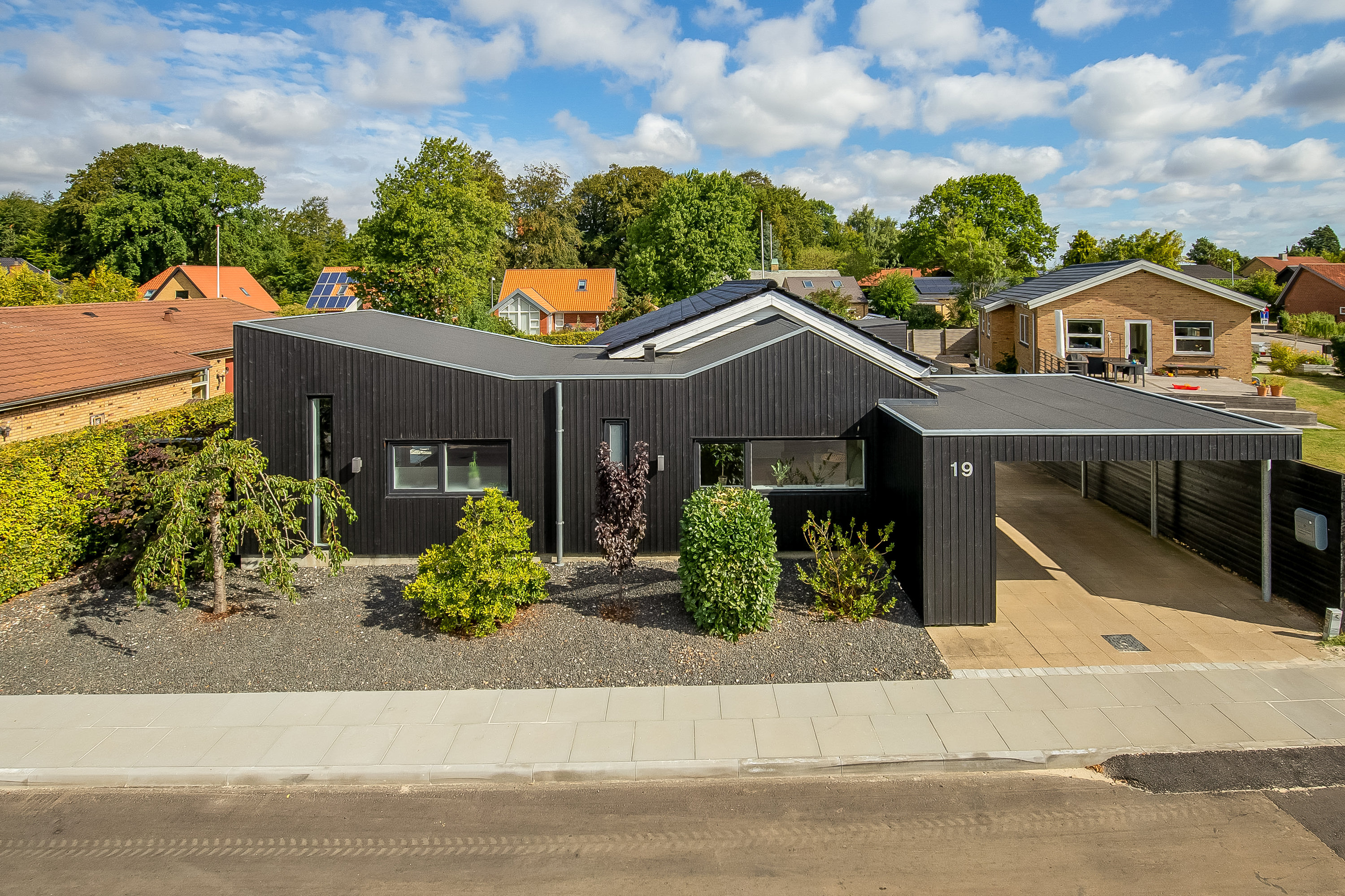 Villa: Mastefoto på Jørgen Sørensensvej 19, 7100 Vejle