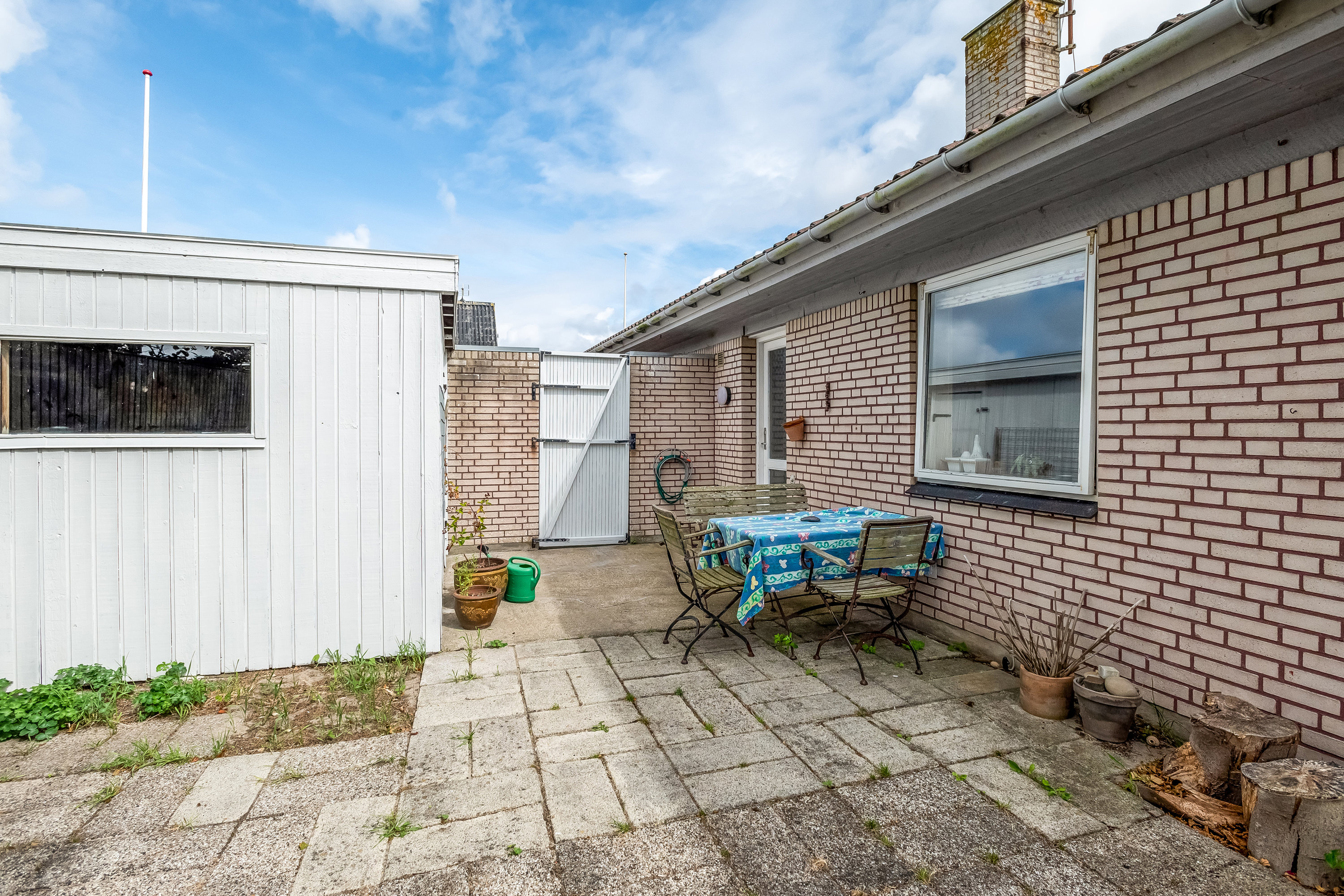 Fremhævet terrasse billede i fuldskærmstilstand. Billede af Apollovej 13, 6960 Hvide Sande
