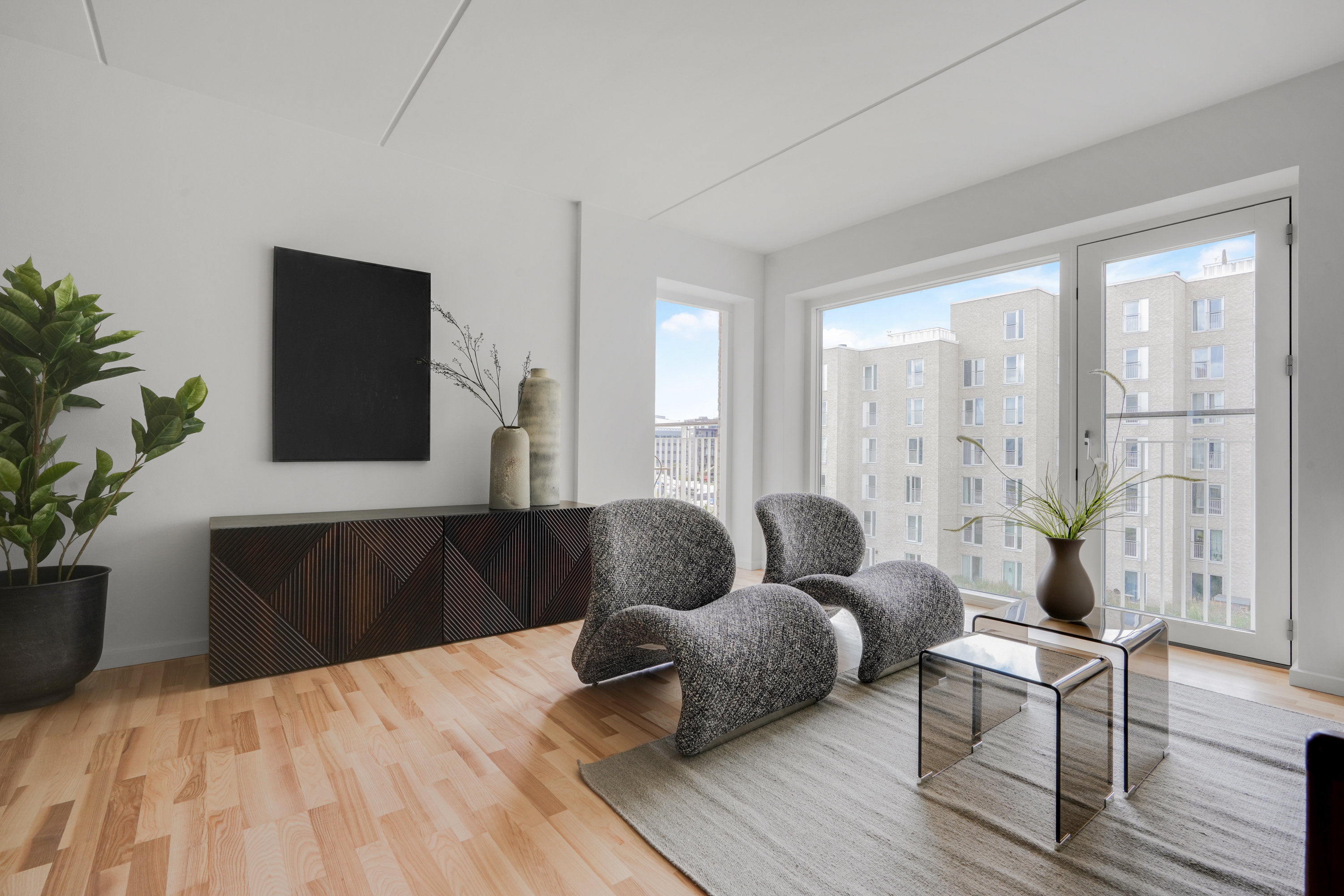 Fremhævet stue billede i fuldskærmstilstand. Billede af Teglholmsgade 14A, 3. tv., 2450 København SV