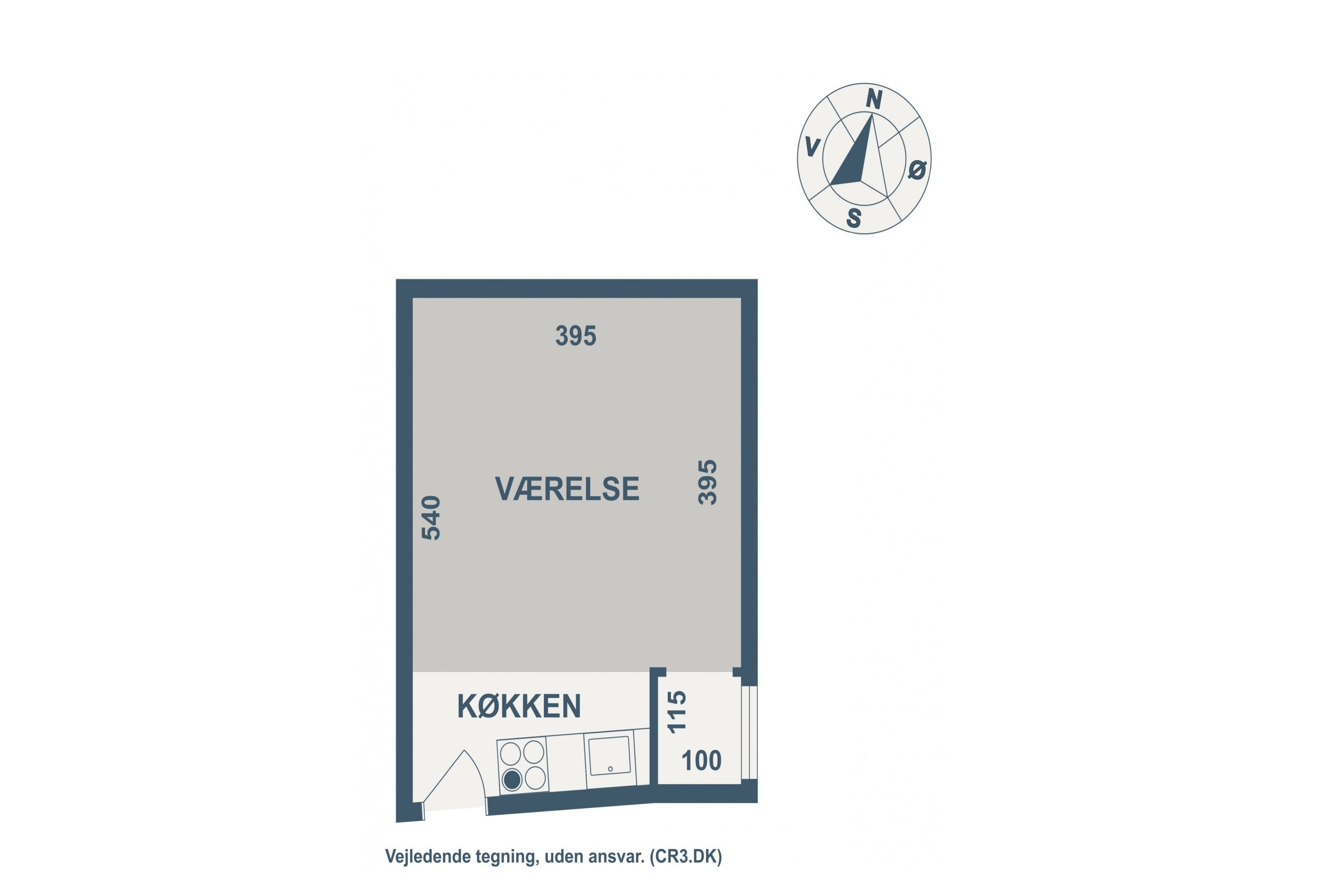 Plantegninger billede af Vigerslevvej 144, kl., 2500 Valby