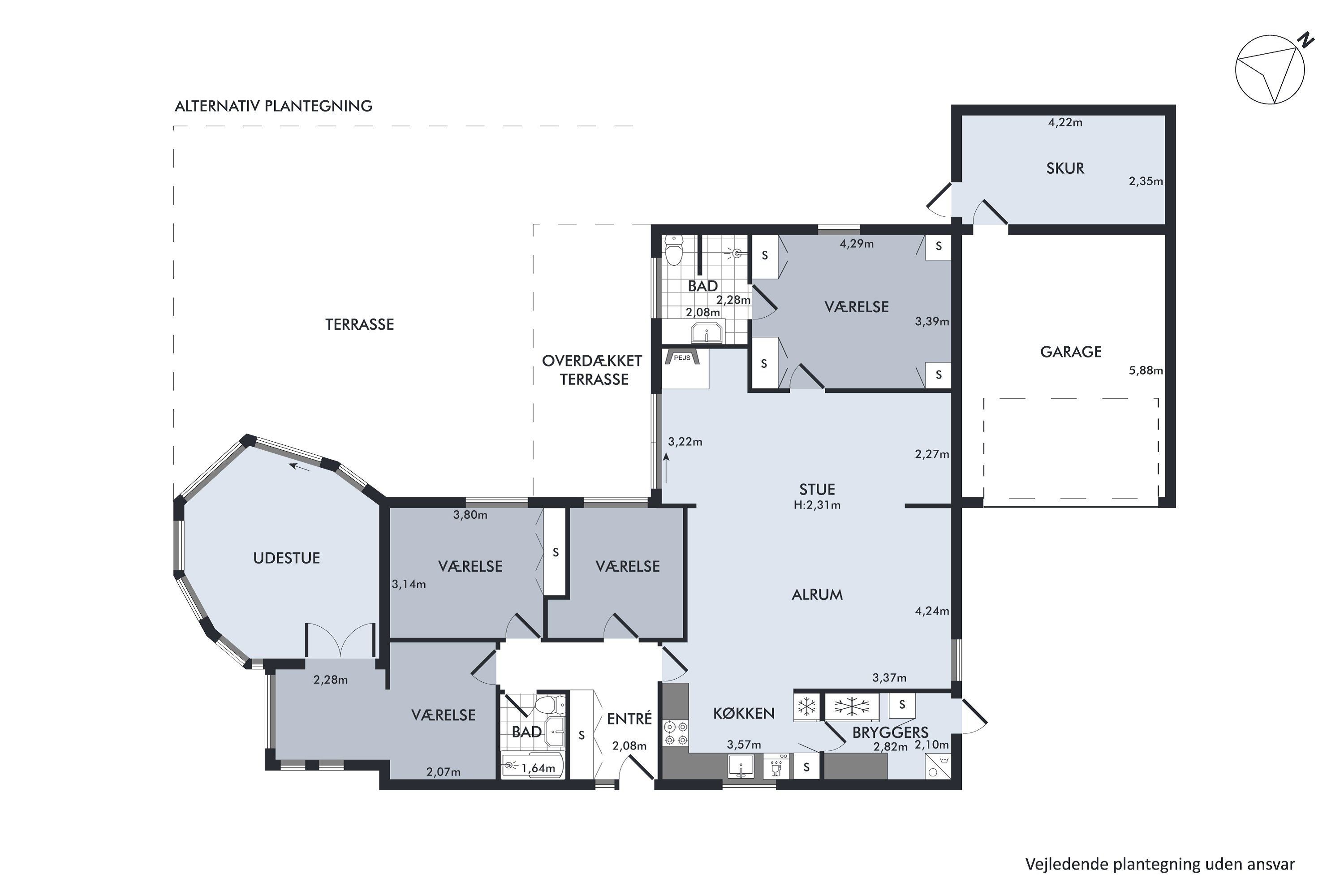 Plantegninger billede af Bekkasinvej 2, Snestrup, 5210 Odense NV