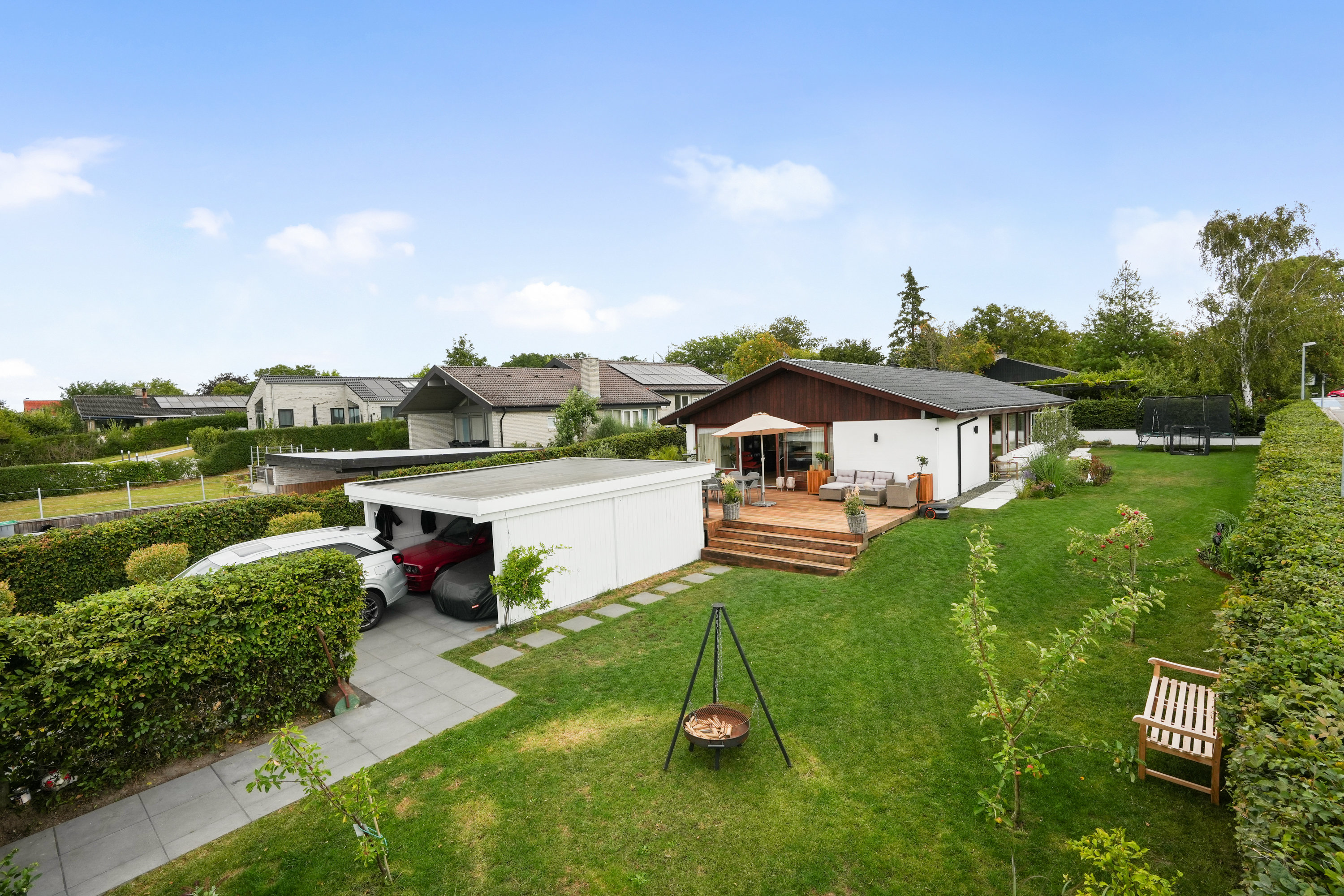 Villa: Facade på Nytoften 19, 2750 Ballerup