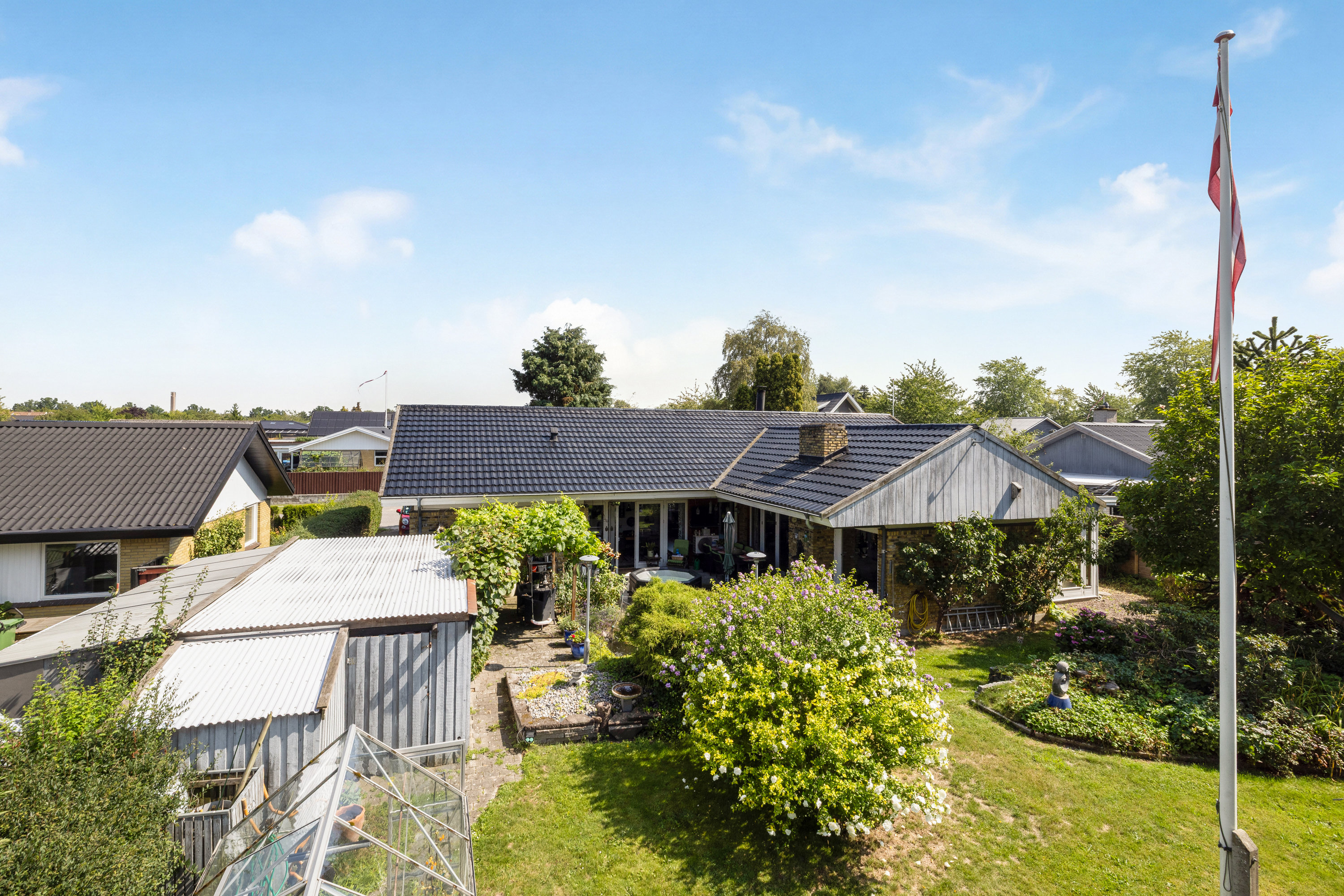 Villa: Facade på Vibeholms Vænge 6, 2635 Ishøj