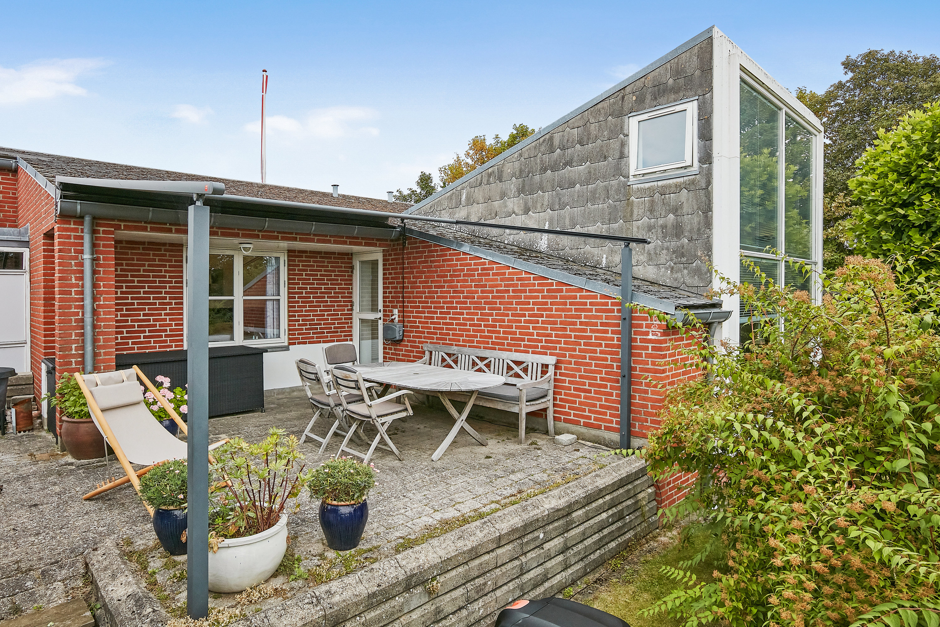 Miniaturebillede 2: terrasse. Billede af Husoddebakken 48, 8700 Horsens