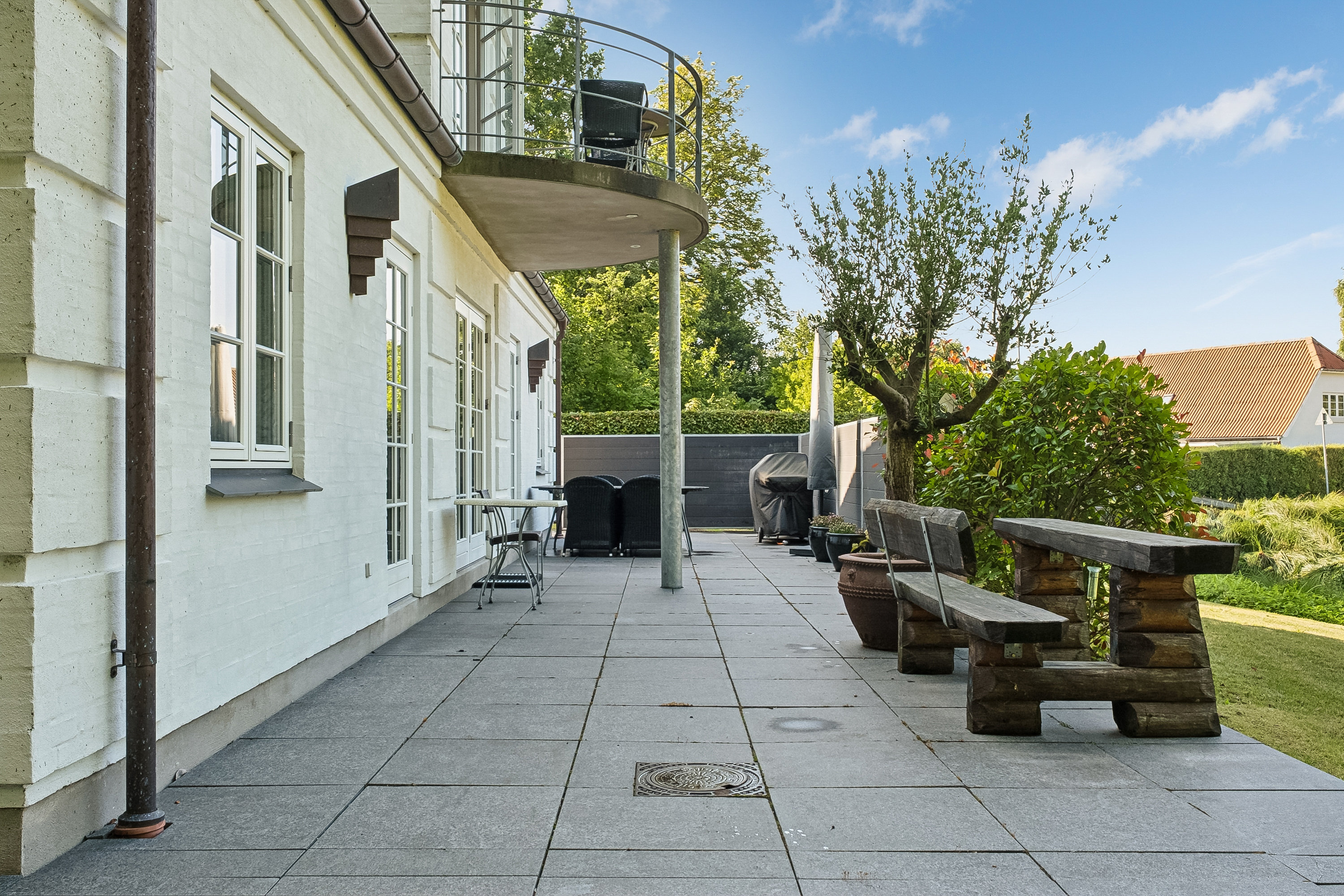 Fremhævet terrasse billede i fuldskærmstilstand. Billede af Østergårdsvej 22, 5330 Munkebo