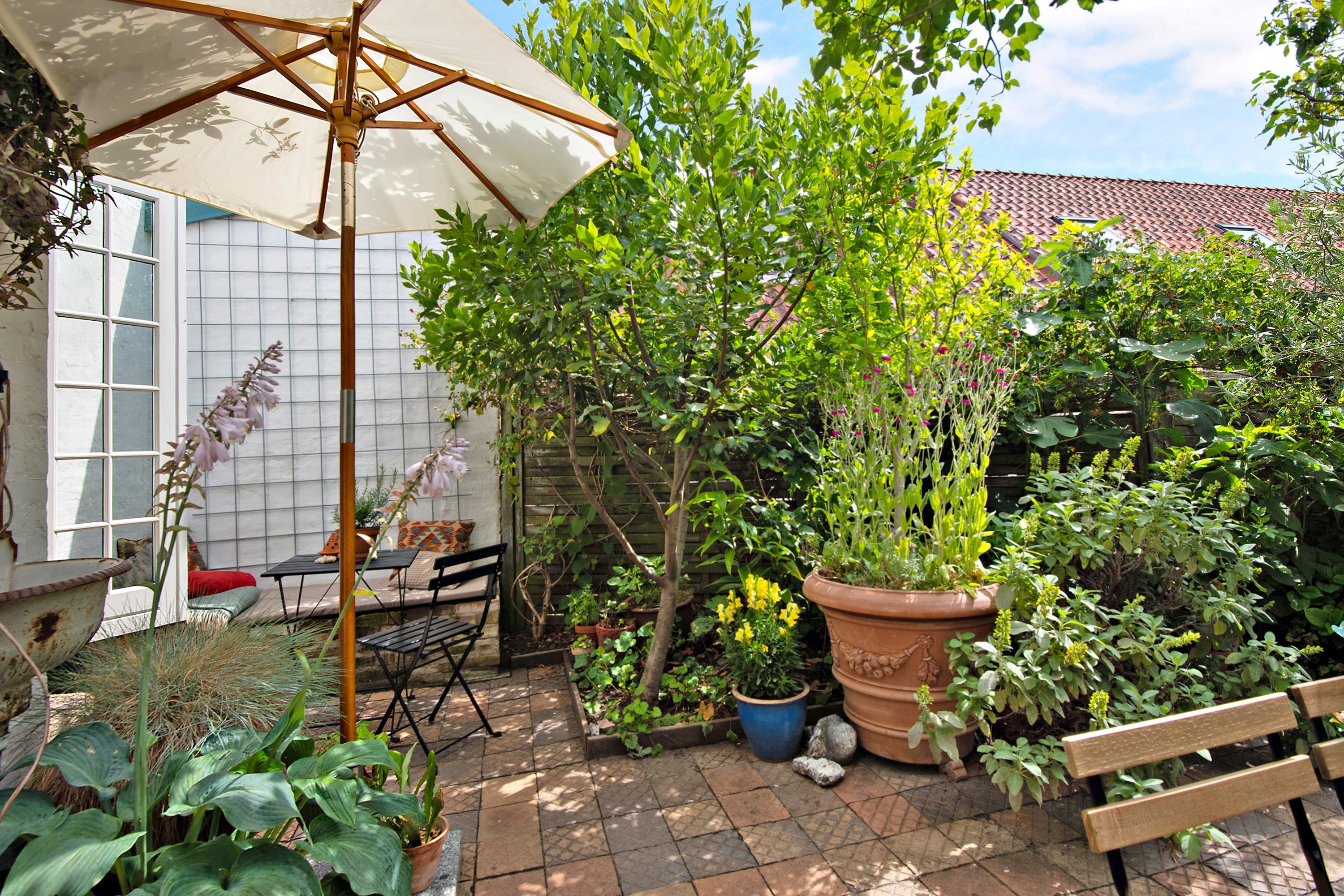 Fremhævet terrasse billede i fuldskærmstilstand. Billede af Vestergade 7, 5300 Kerteminde