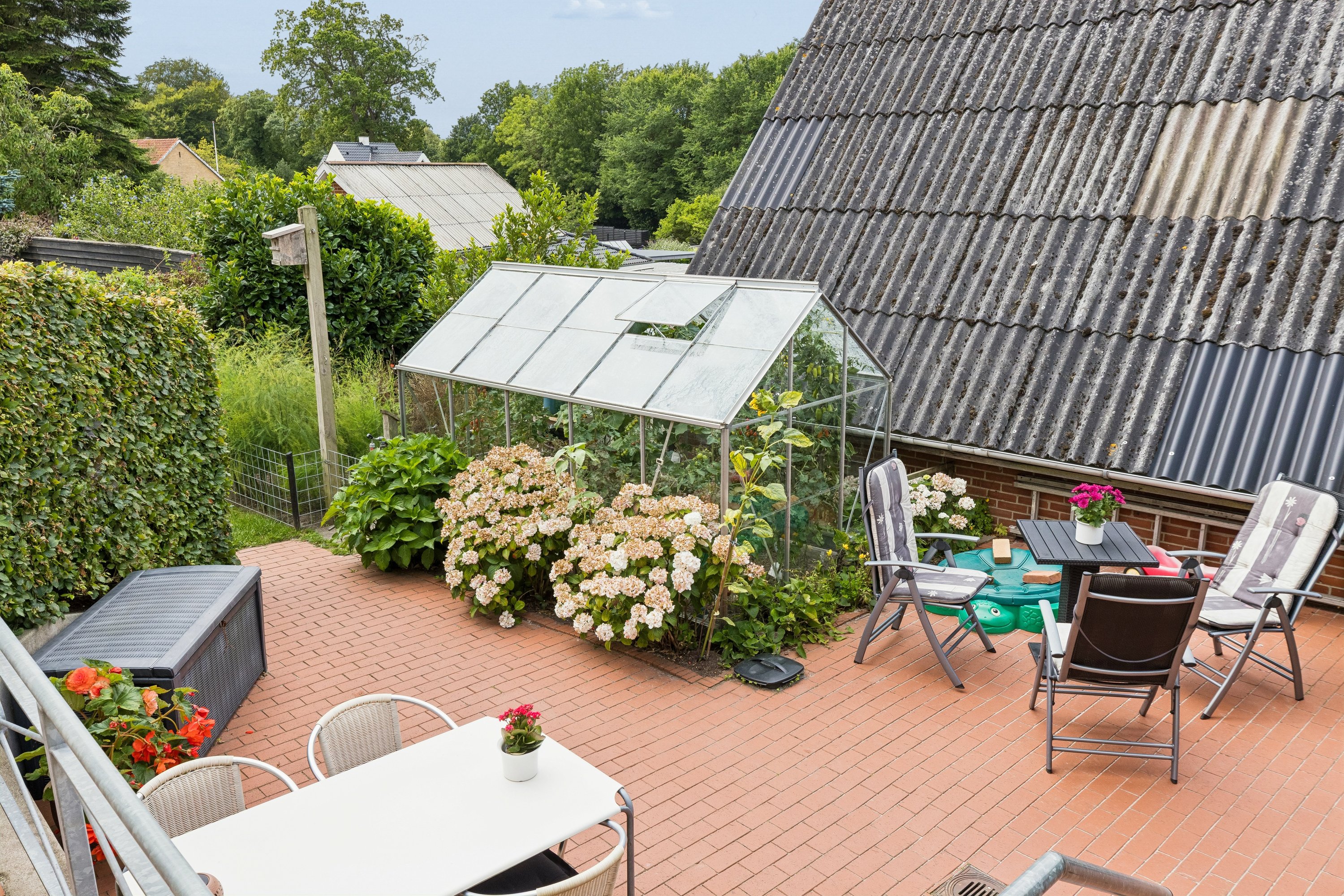 Fremhævet terrasse billede i fuldskærmstilstand. Billede af Gl Aabenraavej 1, 6300 Gråsten