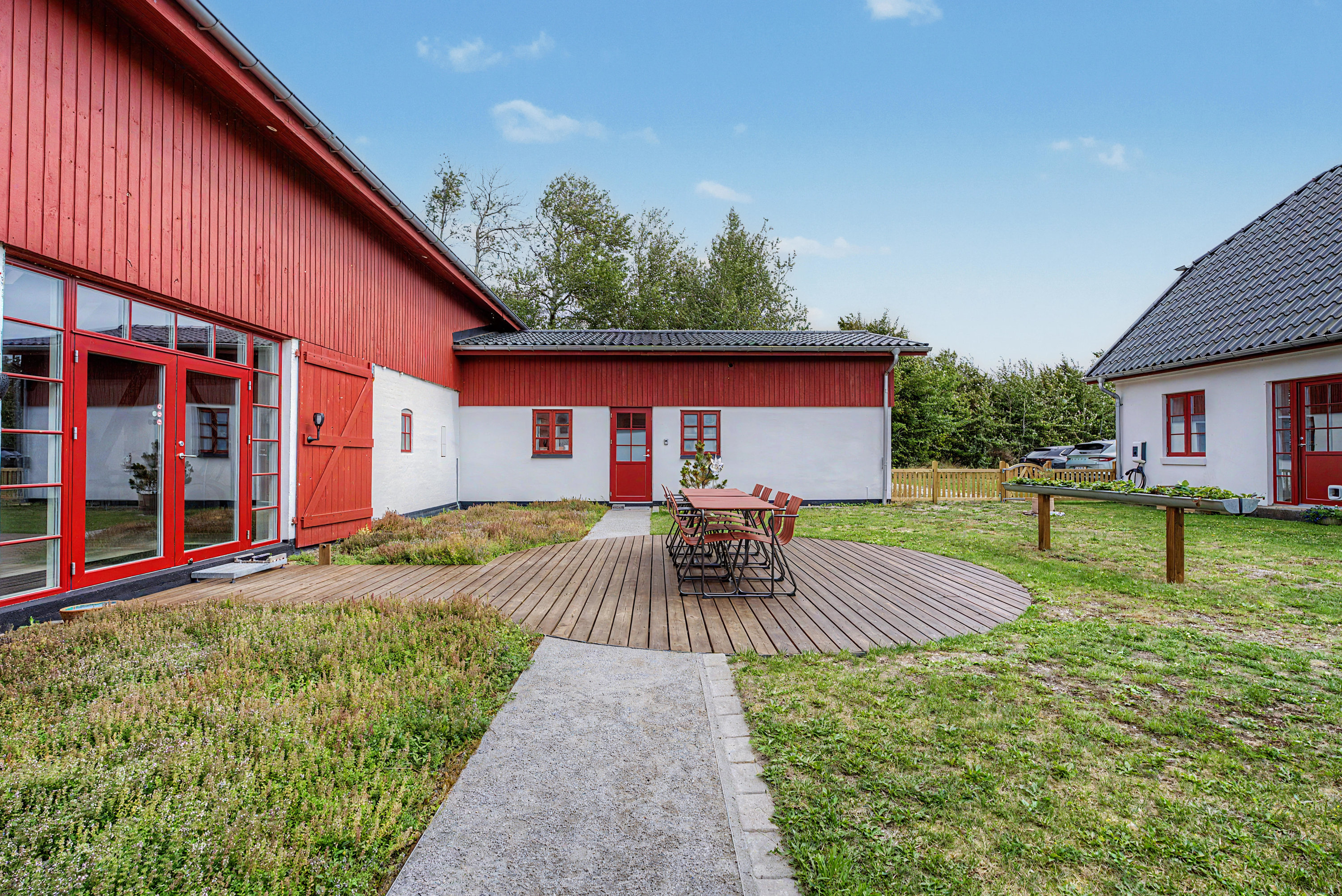 Fremhævet terrasse billede i fuldskærmstilstand. Billede af Bøtø Ringvej 6, 4873 Væggerløse