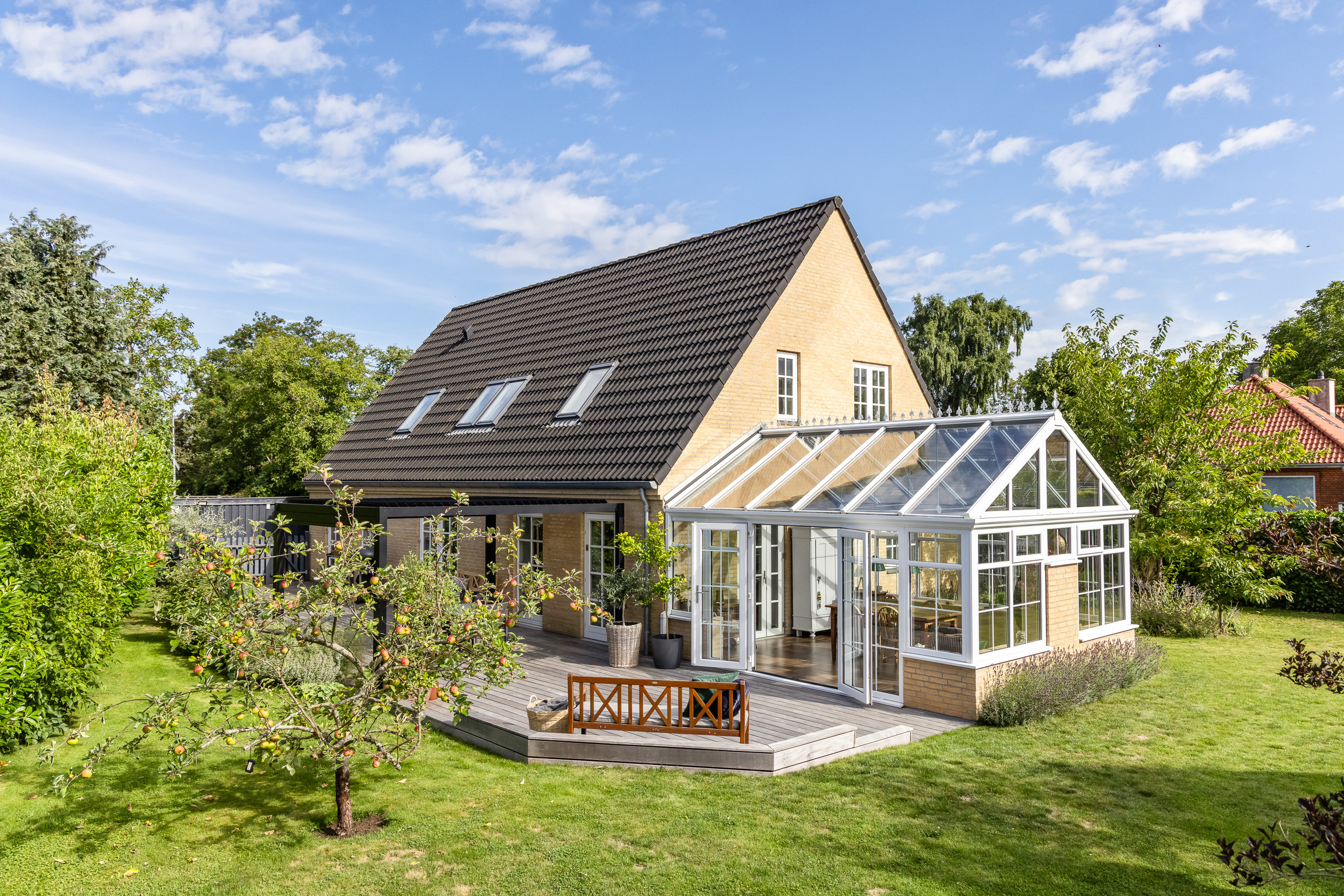 Villa: Facade på Hanehøj 33, 2880 Bagsværd