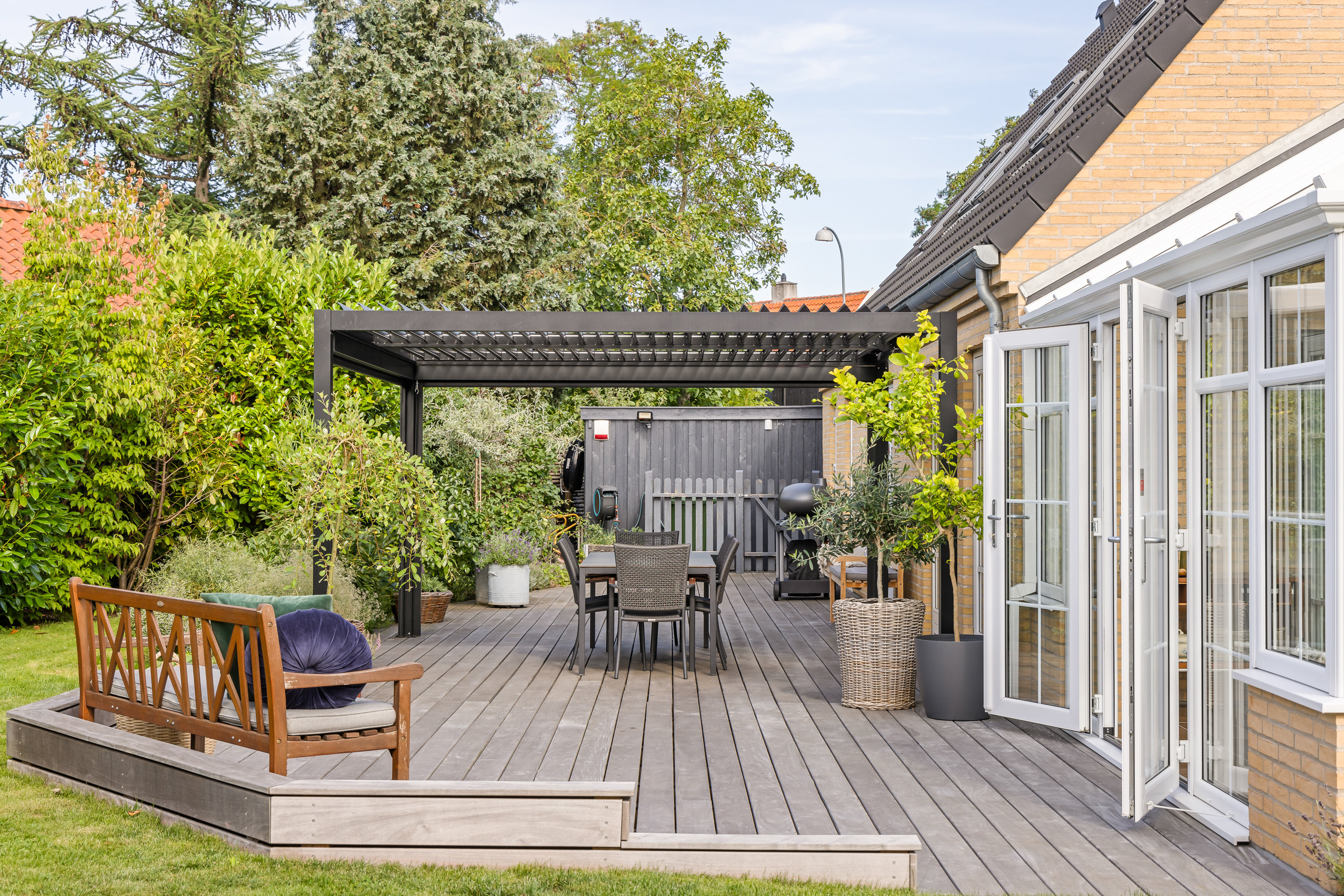 Miniaturebillede 2: terrasse. Billede af Hanehøj 33, 2880 Bagsværd