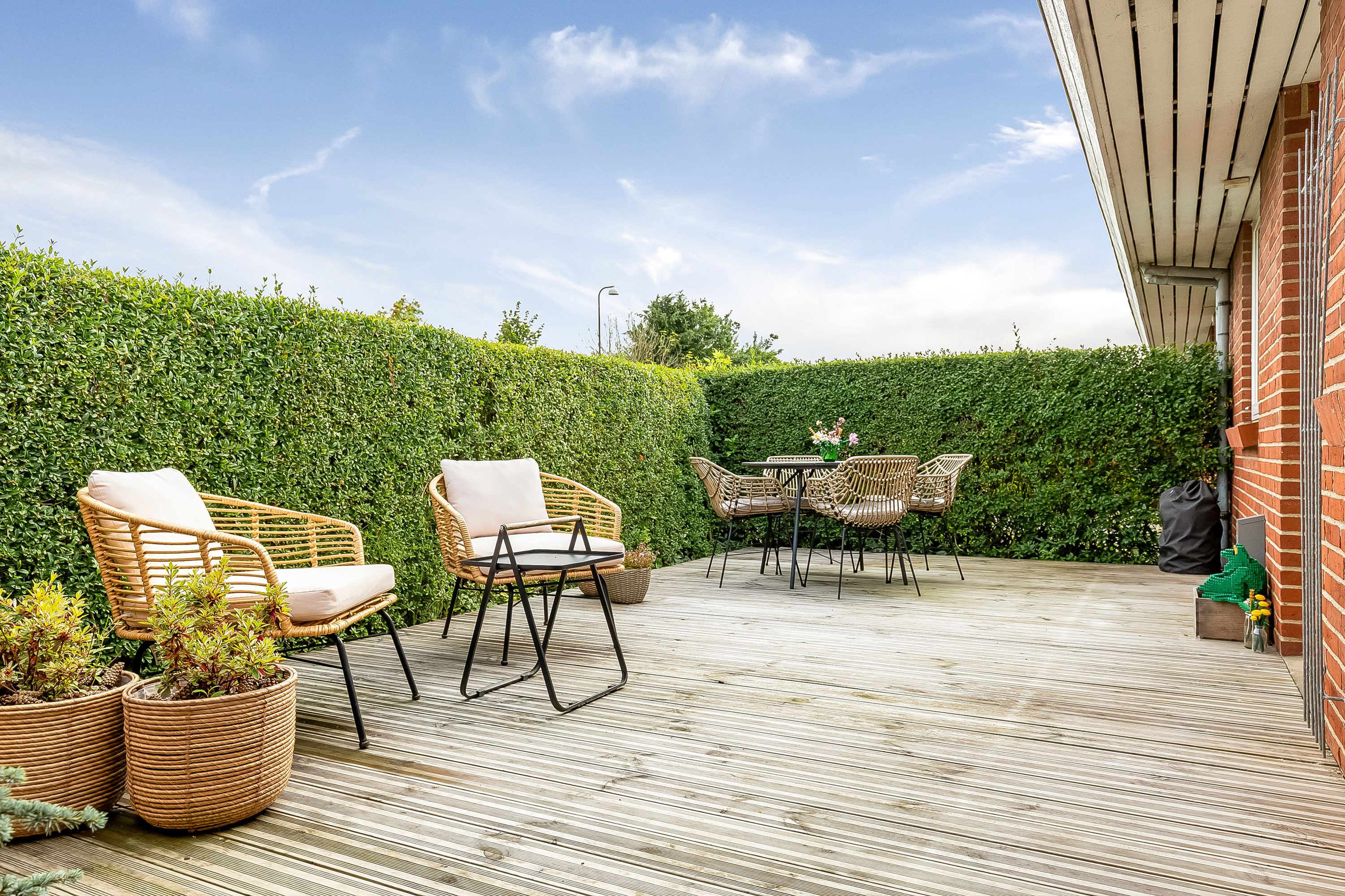 Miniaturebillede 1: terrasse. Billede af Tueager 10, 7120 Vejle Øst