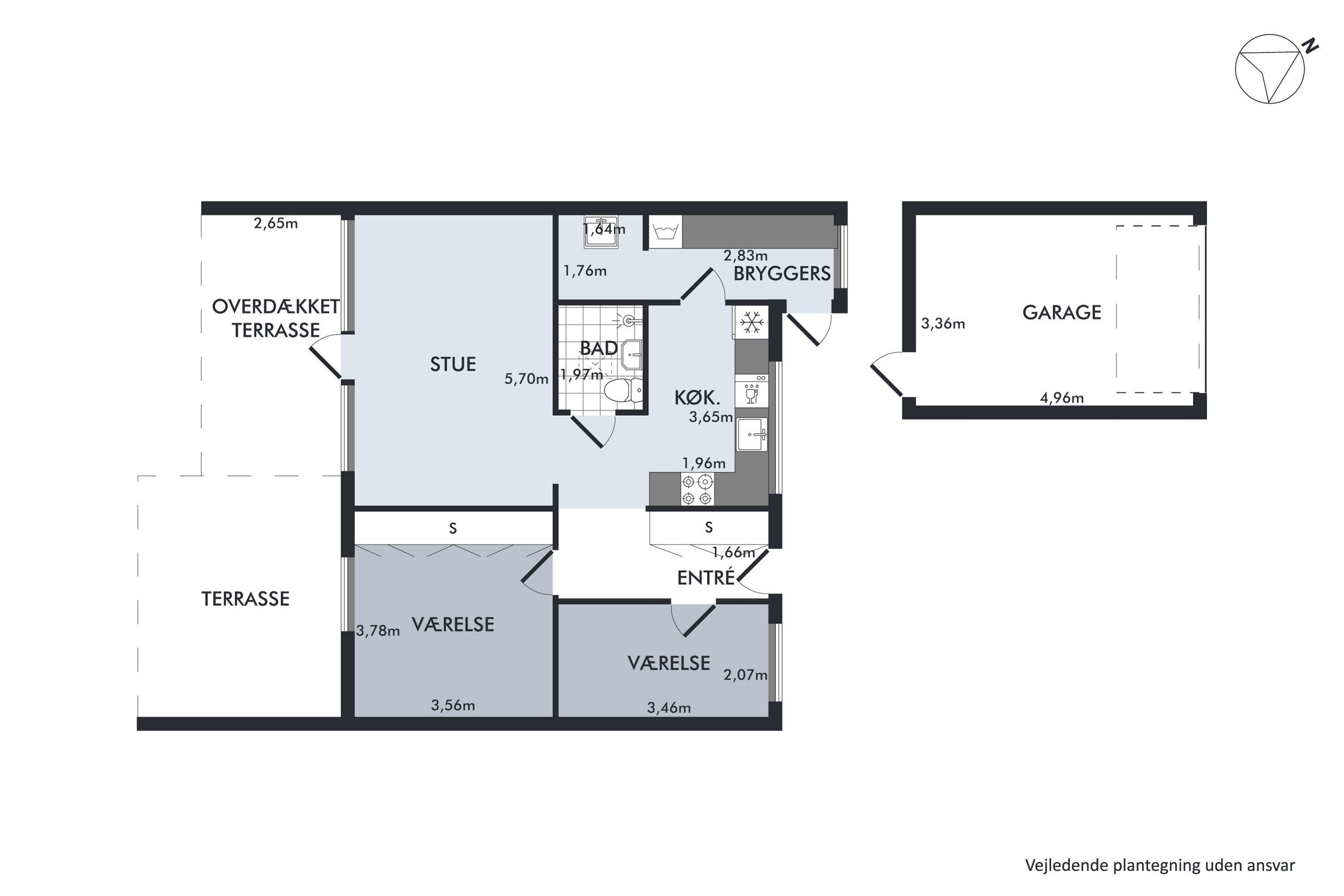 Plantegninger billede af Hjejlebakken 98, Snestrup, 5210 Odense NV