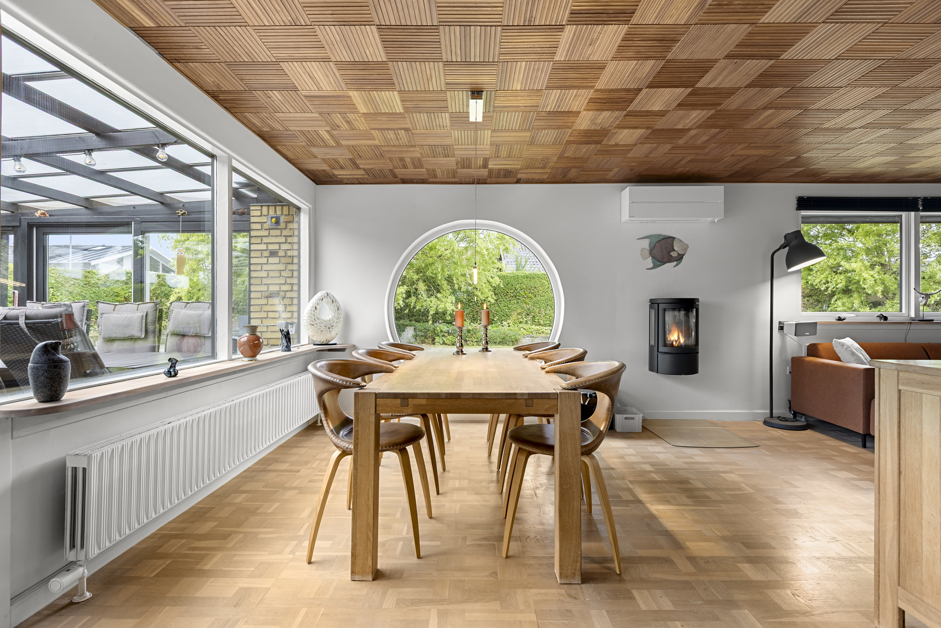 Fremhævet stue billede i fuldskærmstilstand. Billede af Tværvej 3, 4050 Skibby