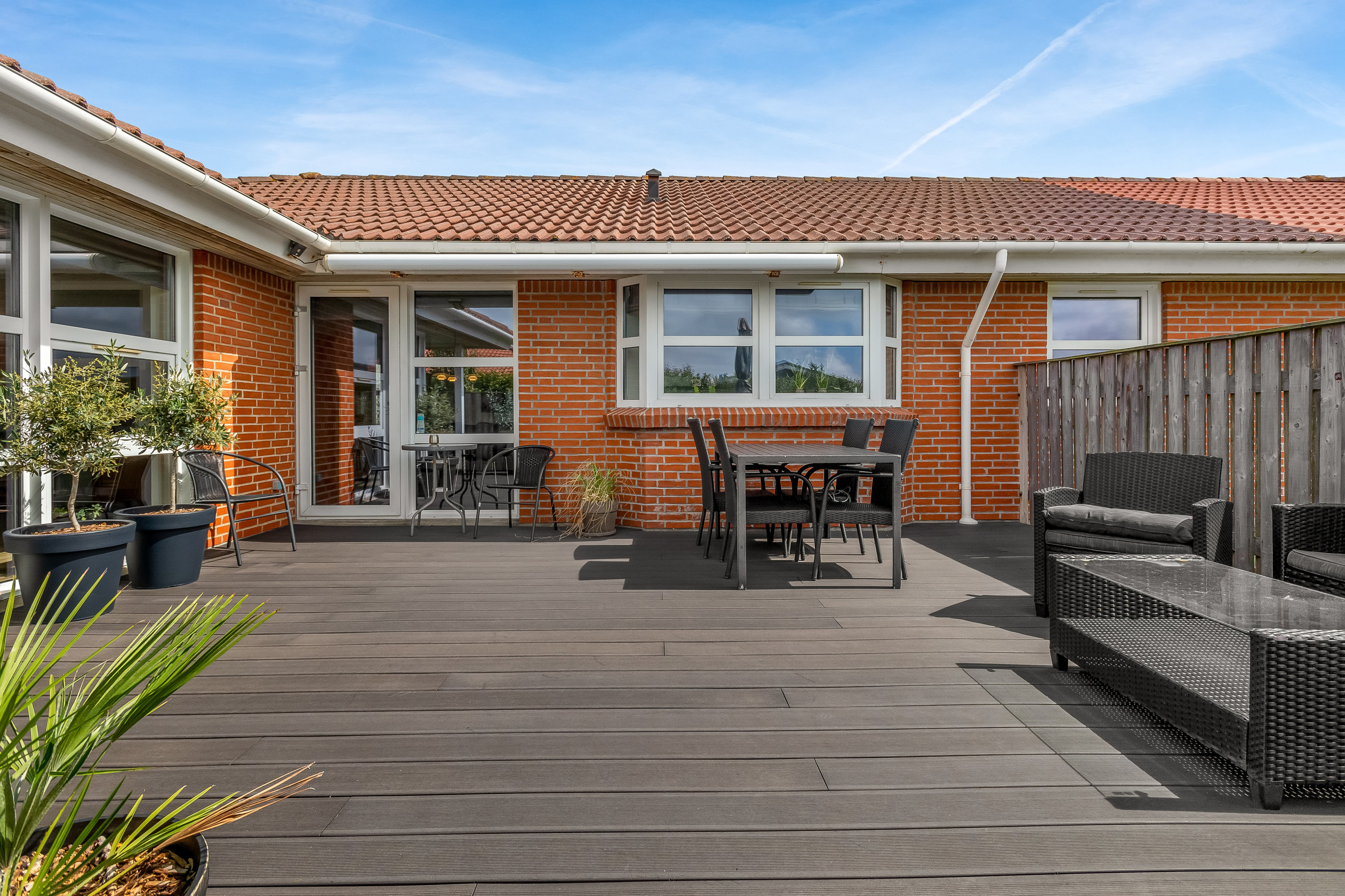 Miniaturebillede 2: terrasse. Billede af Geflevej 66, 6960 Hvide Sande