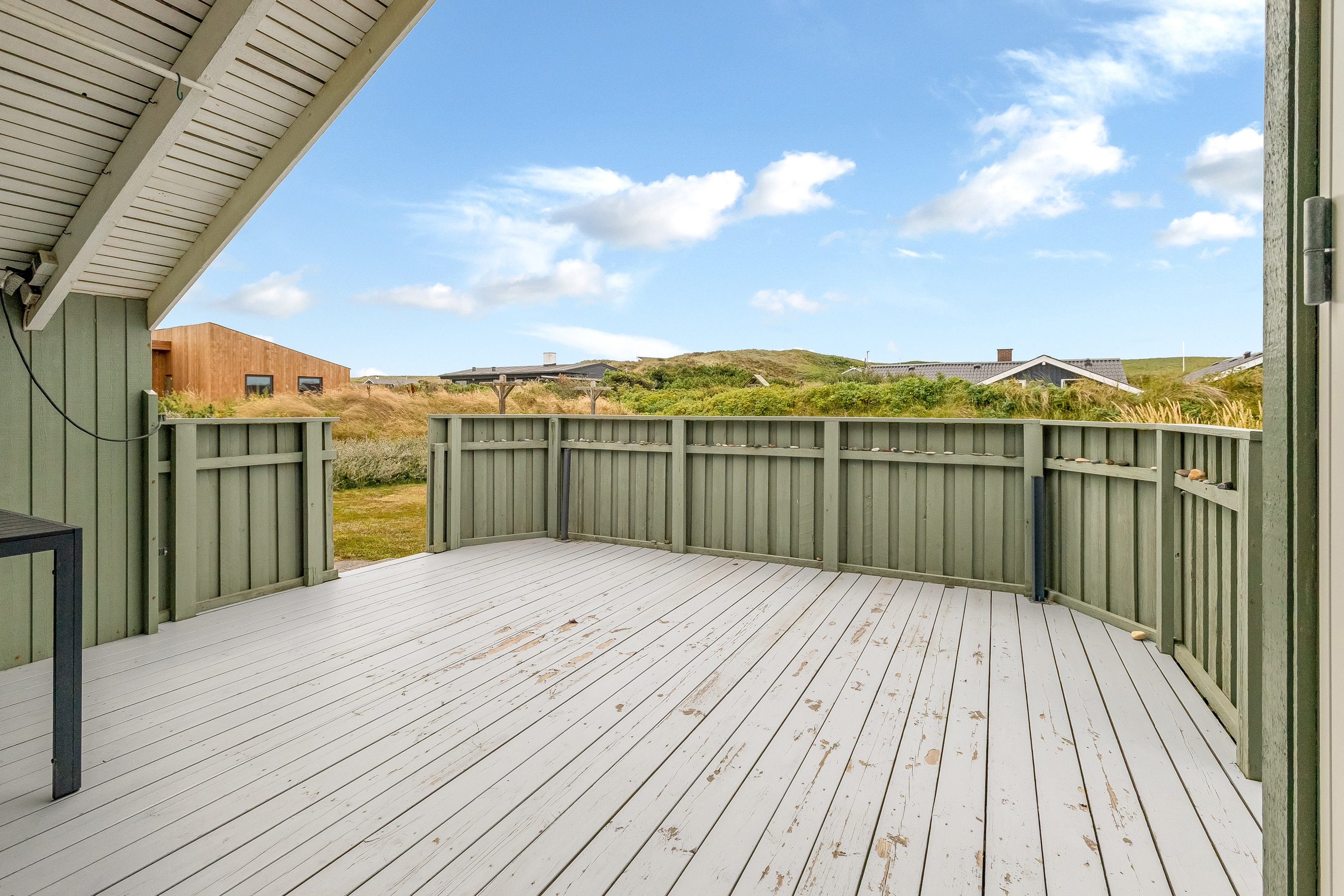 Fremhævet terrasse billede i fuldskærmstilstand. Billede af Tingodden 353, Aargab, 6960 Hvide Sande