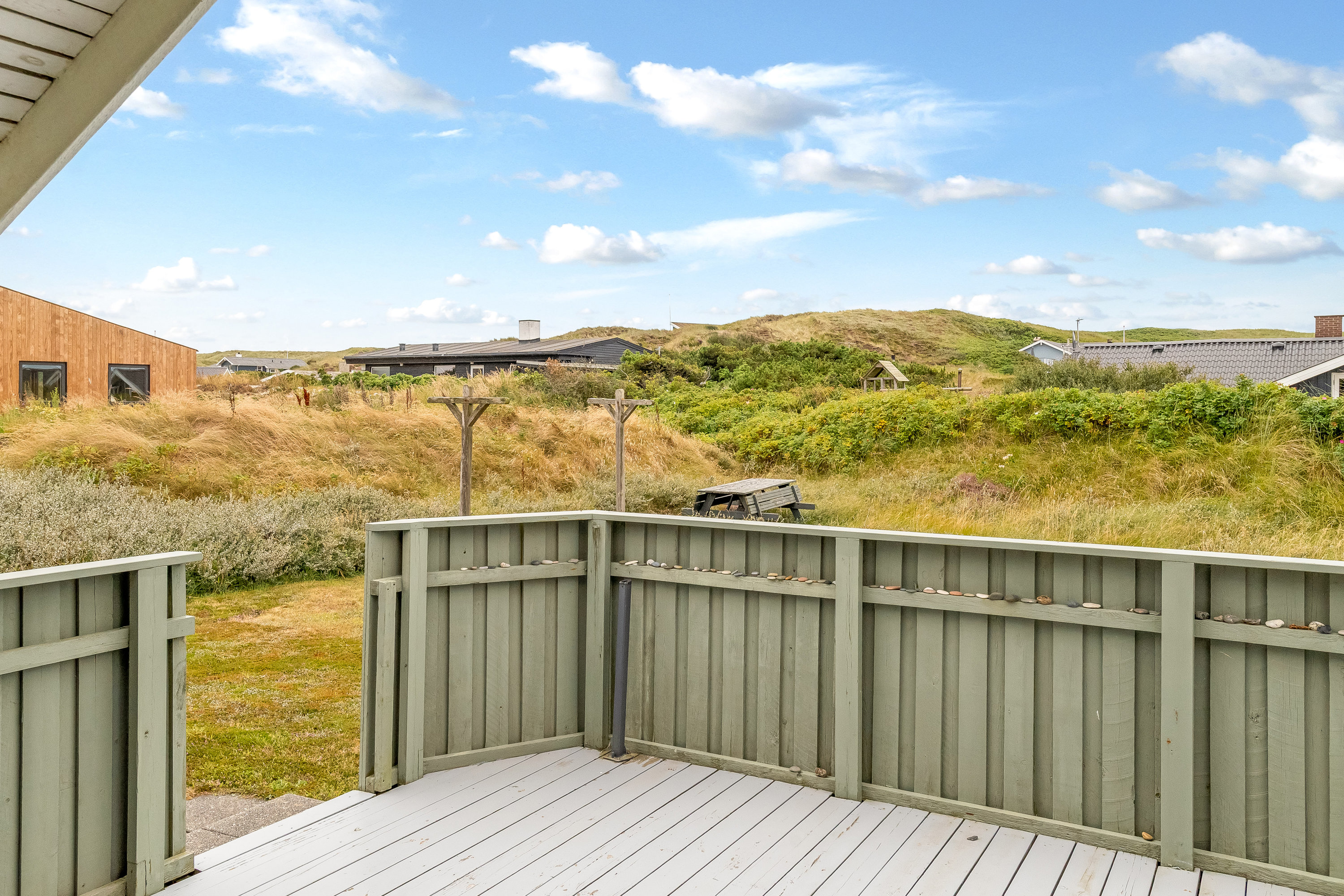Fremhævet terrasse billede i fuldskærmstilstand. Billede af Tingodden 353, Aargab, 6960 Hvide Sande