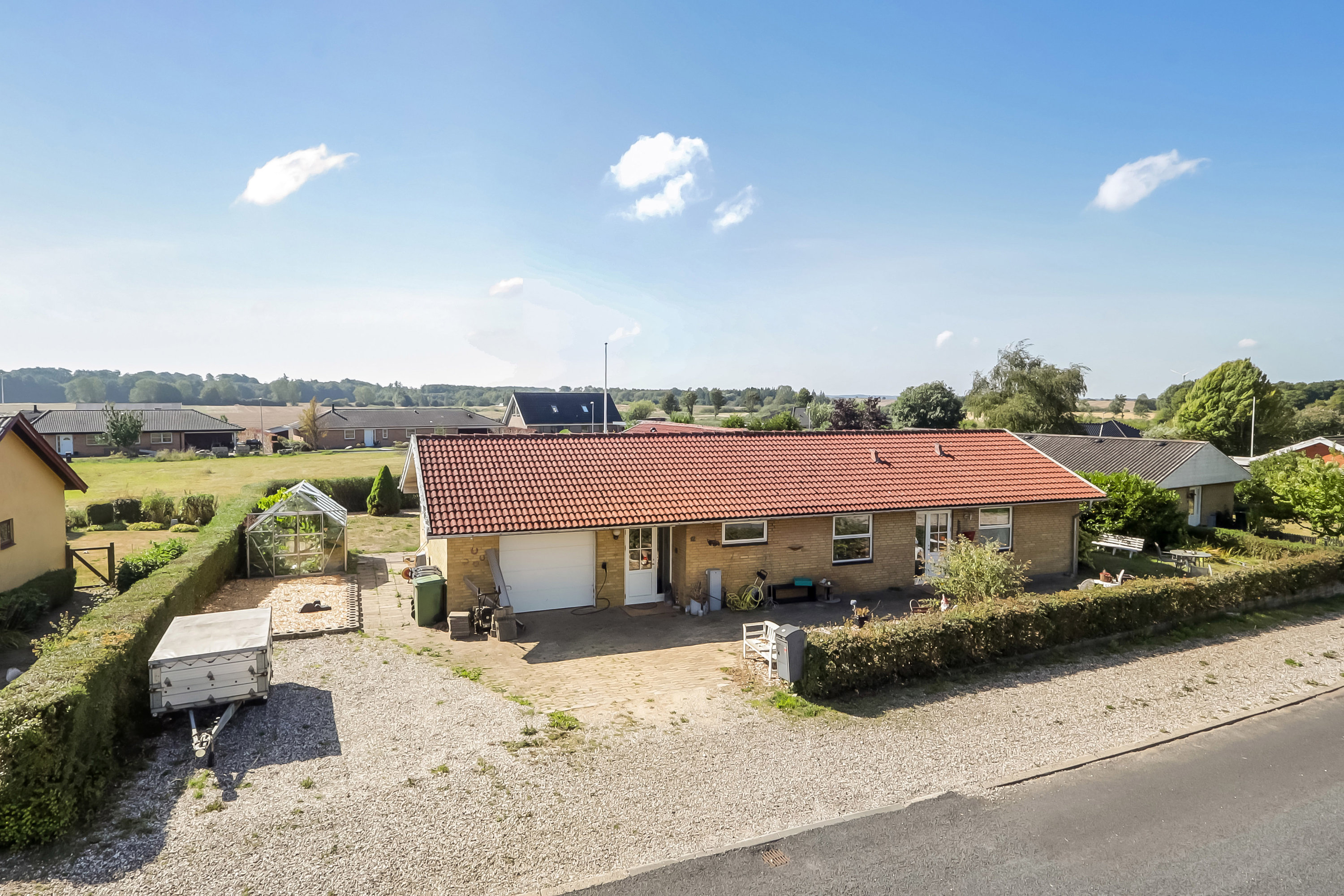 Villa: Ejendommen på Fasanvej 12, Allested, 5672 Broby