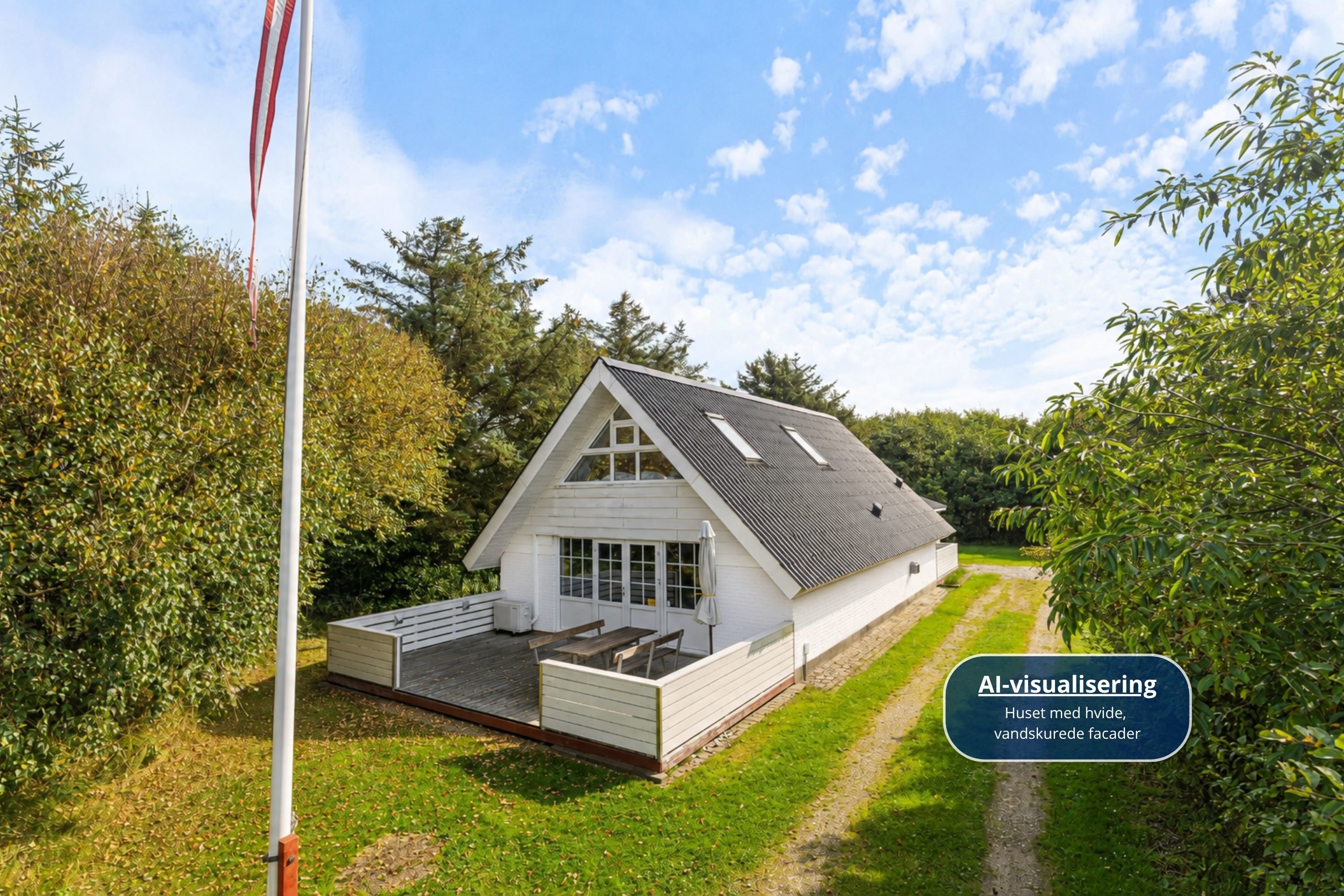 Fremhævet  billede i fuldskærmstilstand. Billede af Løvsangervej 11, Lodbj Hede, 6950 Ringkøbing