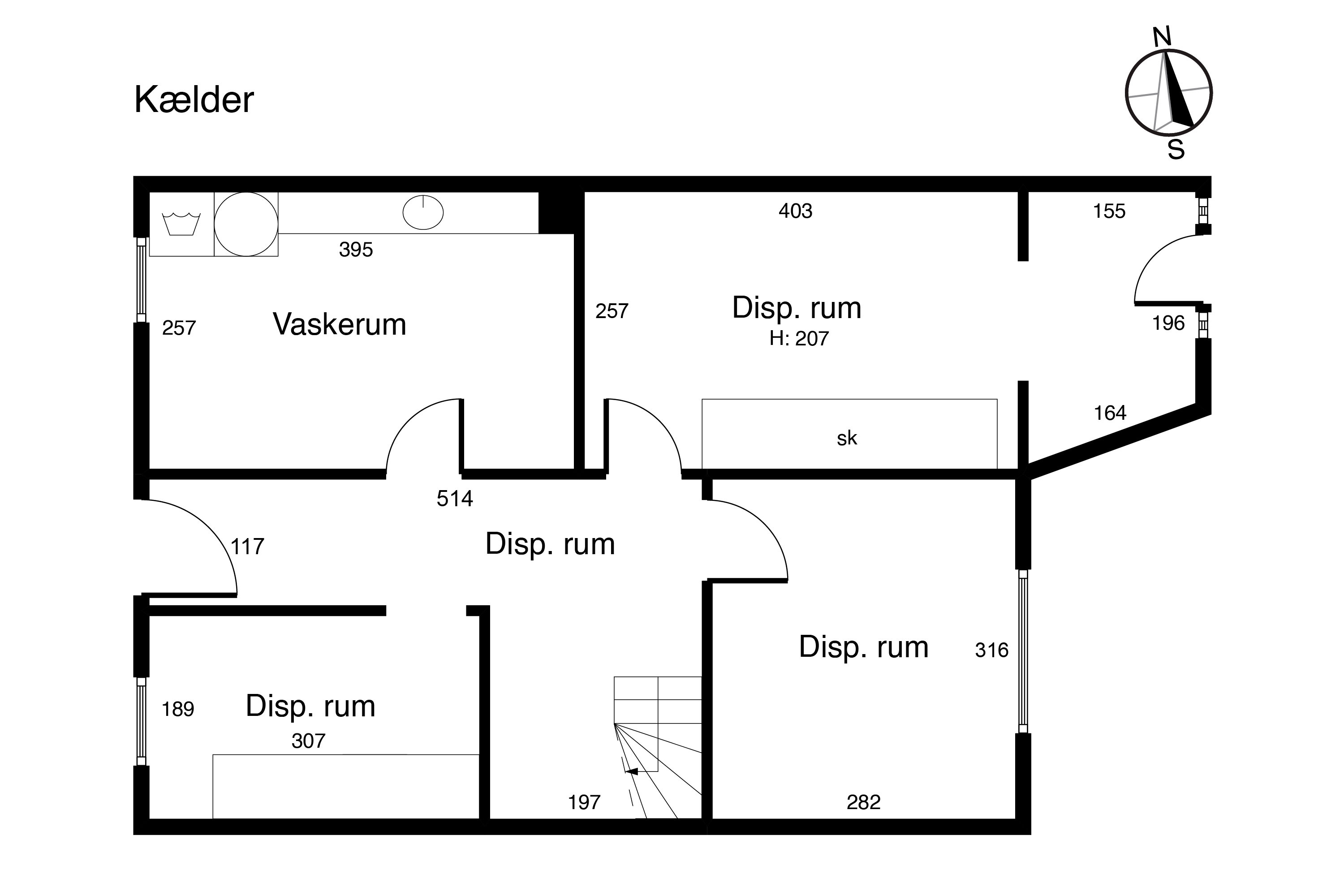 Plantegninger billede af Lauggårds Alle 61, 2860 Søborg