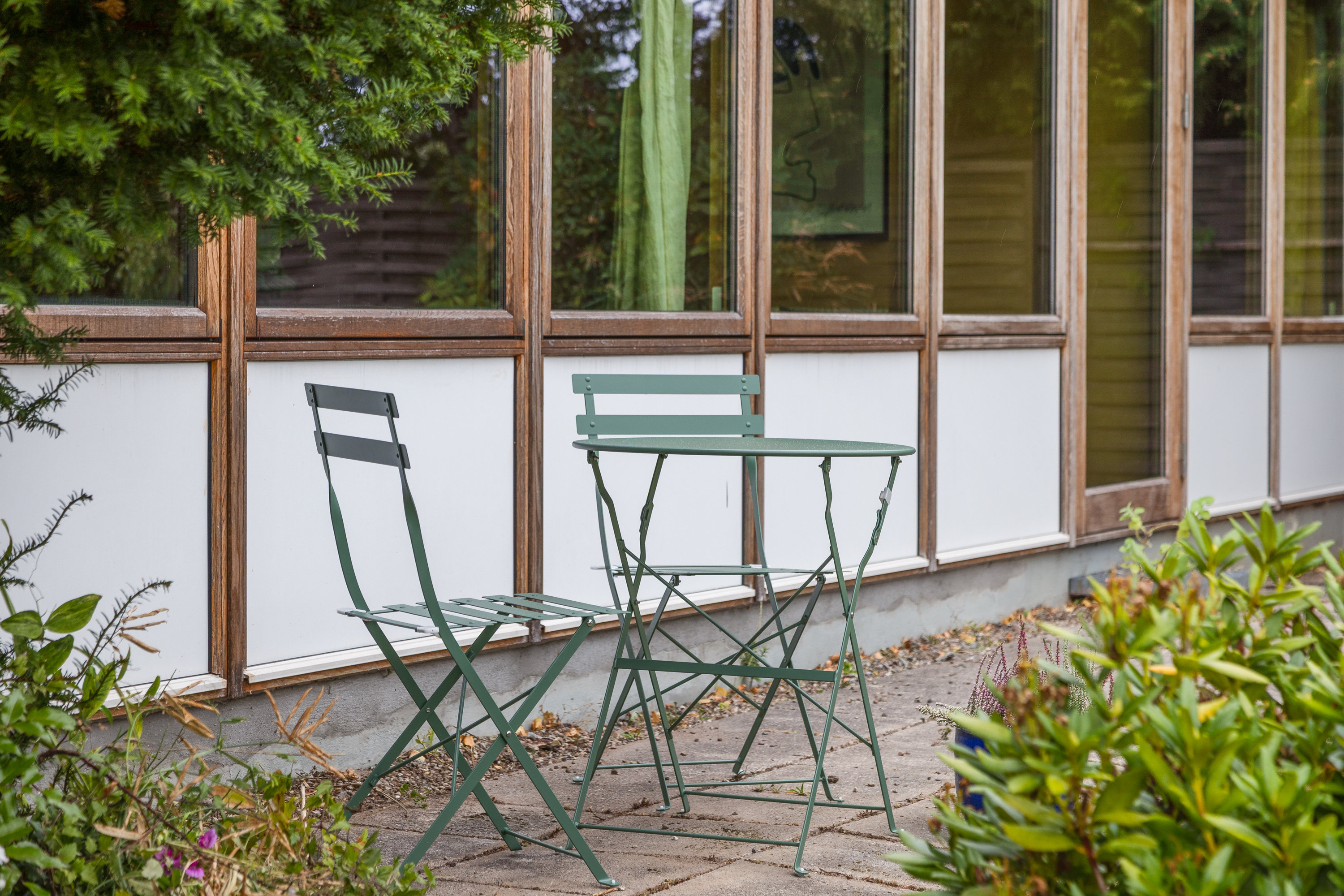 Fremhævet terrasse billede i fuldskærmstilstand. Billede af Flakhaven 22, 2750 Ballerup