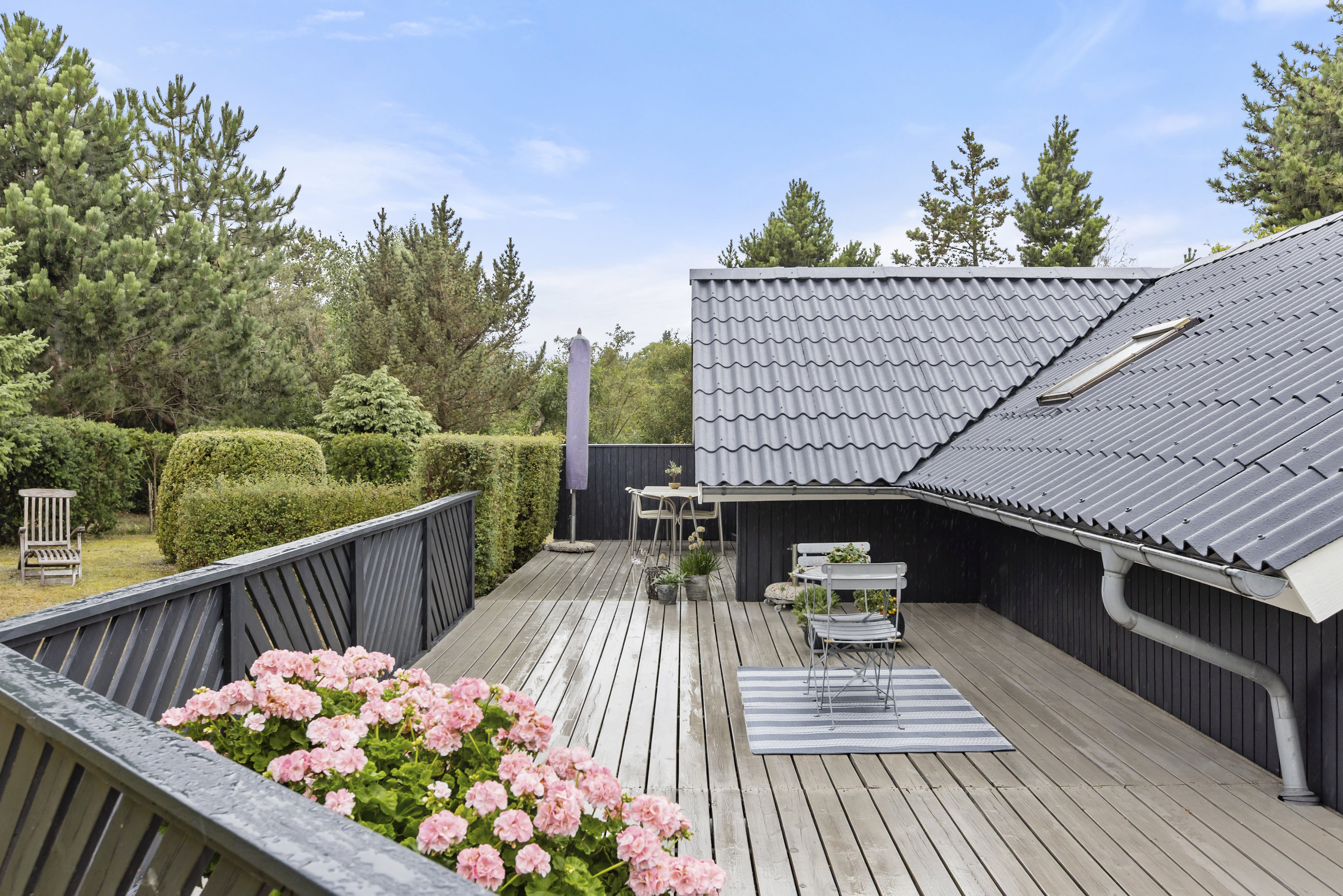 Fremhævet terrasse billede i fuldskærmstilstand. Billede af Mosestien 1, 4400 Kalundborg