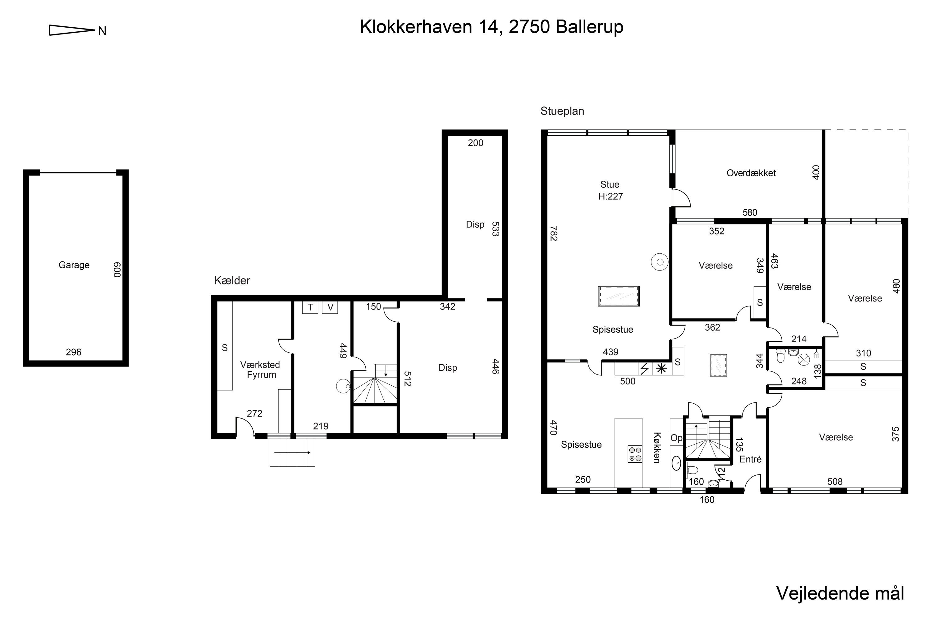 Plantegninger billede af Klokkerhaven 14, 2750 Ballerup