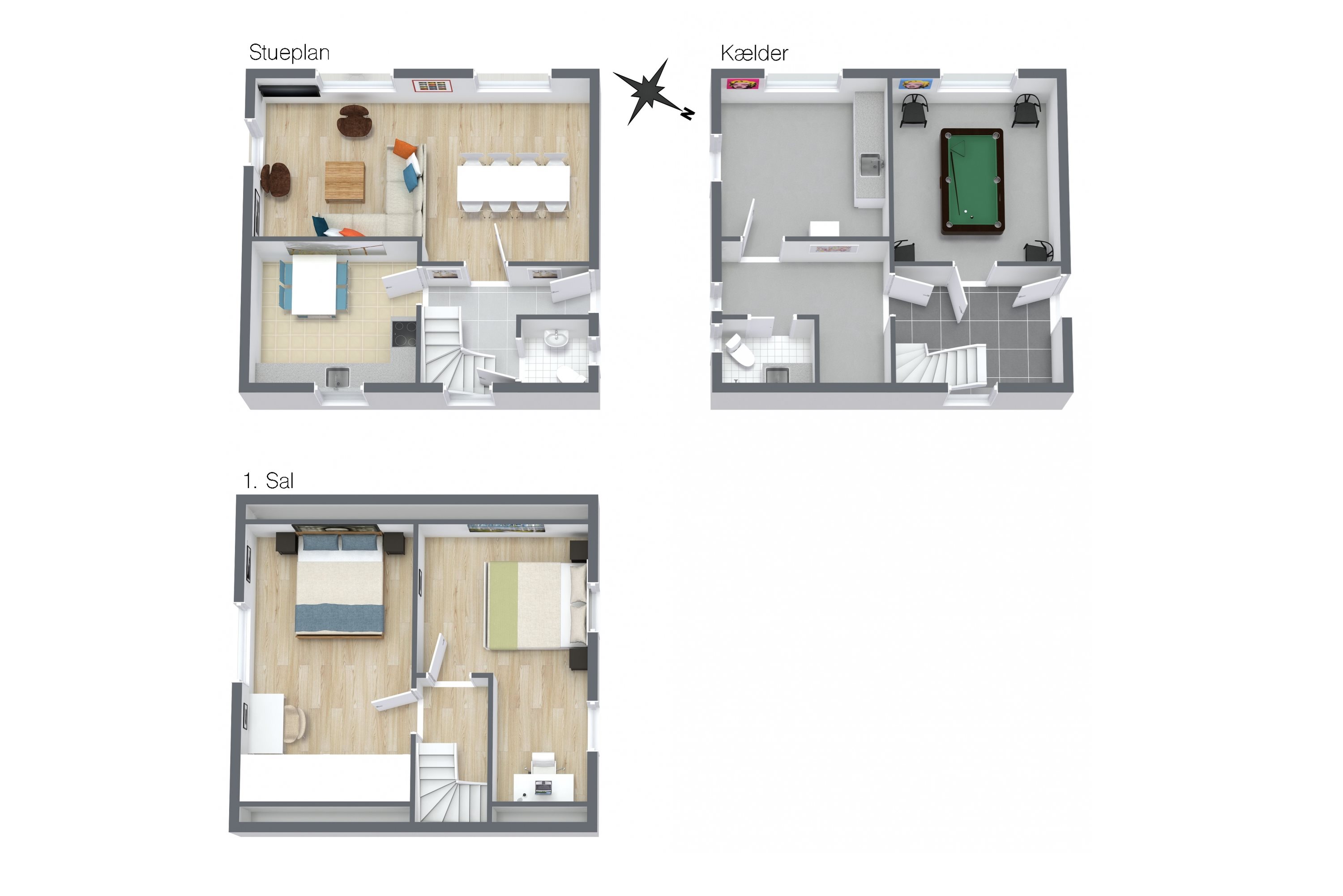 Plantegninger billede af Trangetvej 14, 9830 Tårs