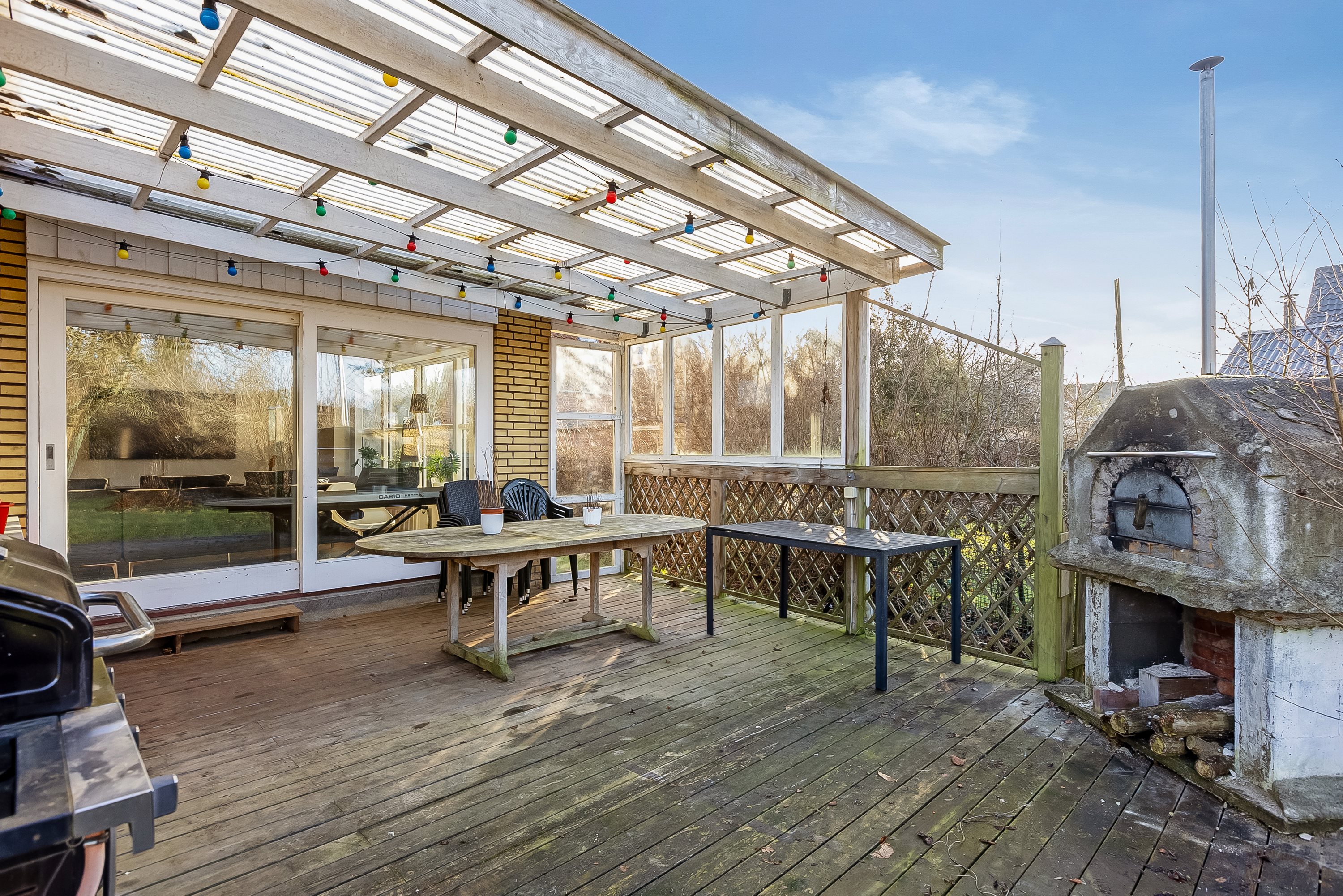 Fremhævet terrasse billede i fuldskærmstilstand. Billede af Mindevej 3, 4470 Svebølle