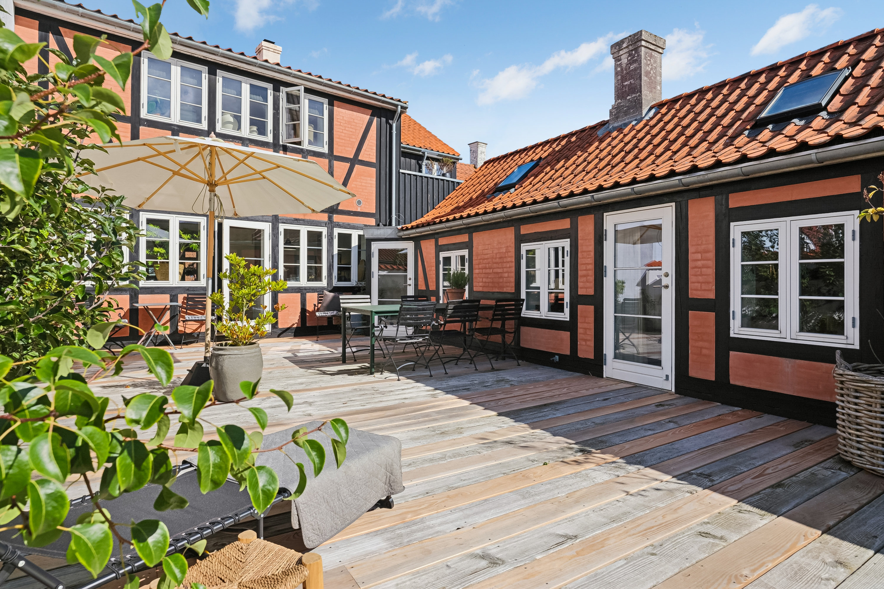Fremhævet terrasse billede i fuldskærmstilstand. Billede af Vestergade 17, 5300 Kerteminde