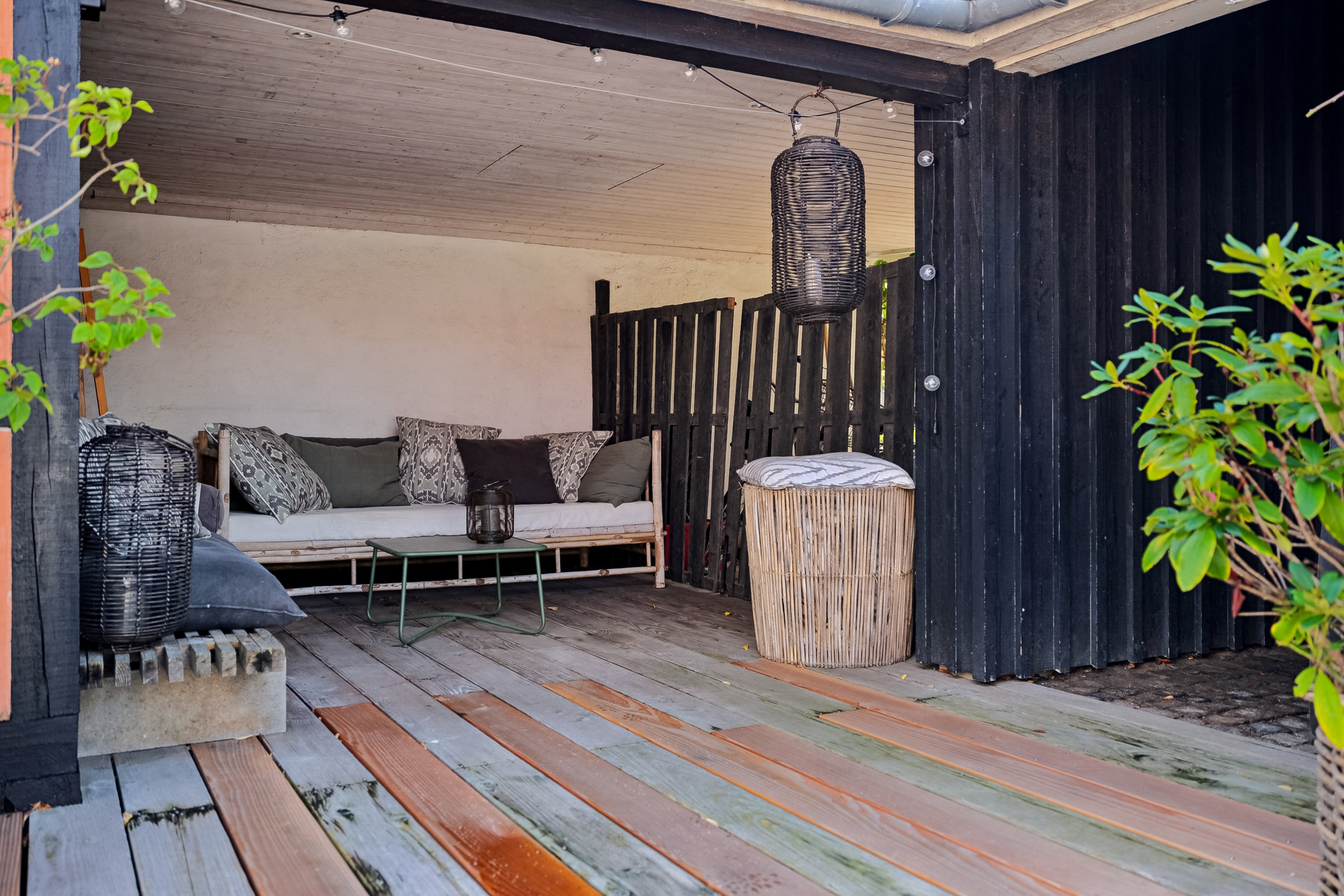 Fremhævet overdækket terrasse billede i fuldskærmstilstand. Billede af Vestergade 17, 5300 Kerteminde