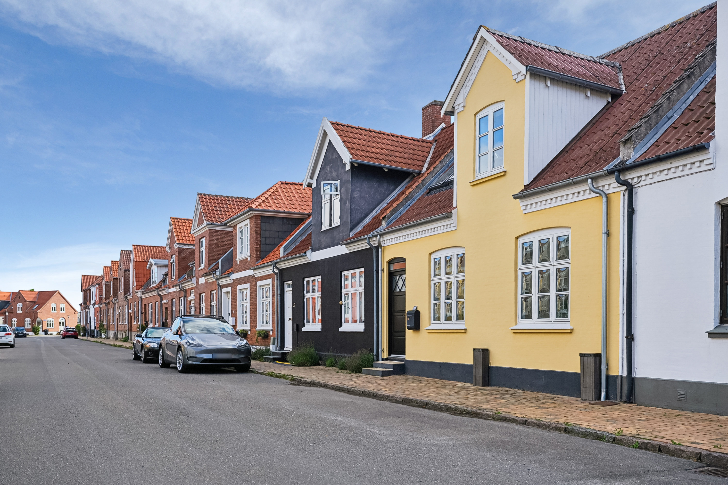 Rækkehus: Facade på Havnegade 39, 5300 Kerteminde
