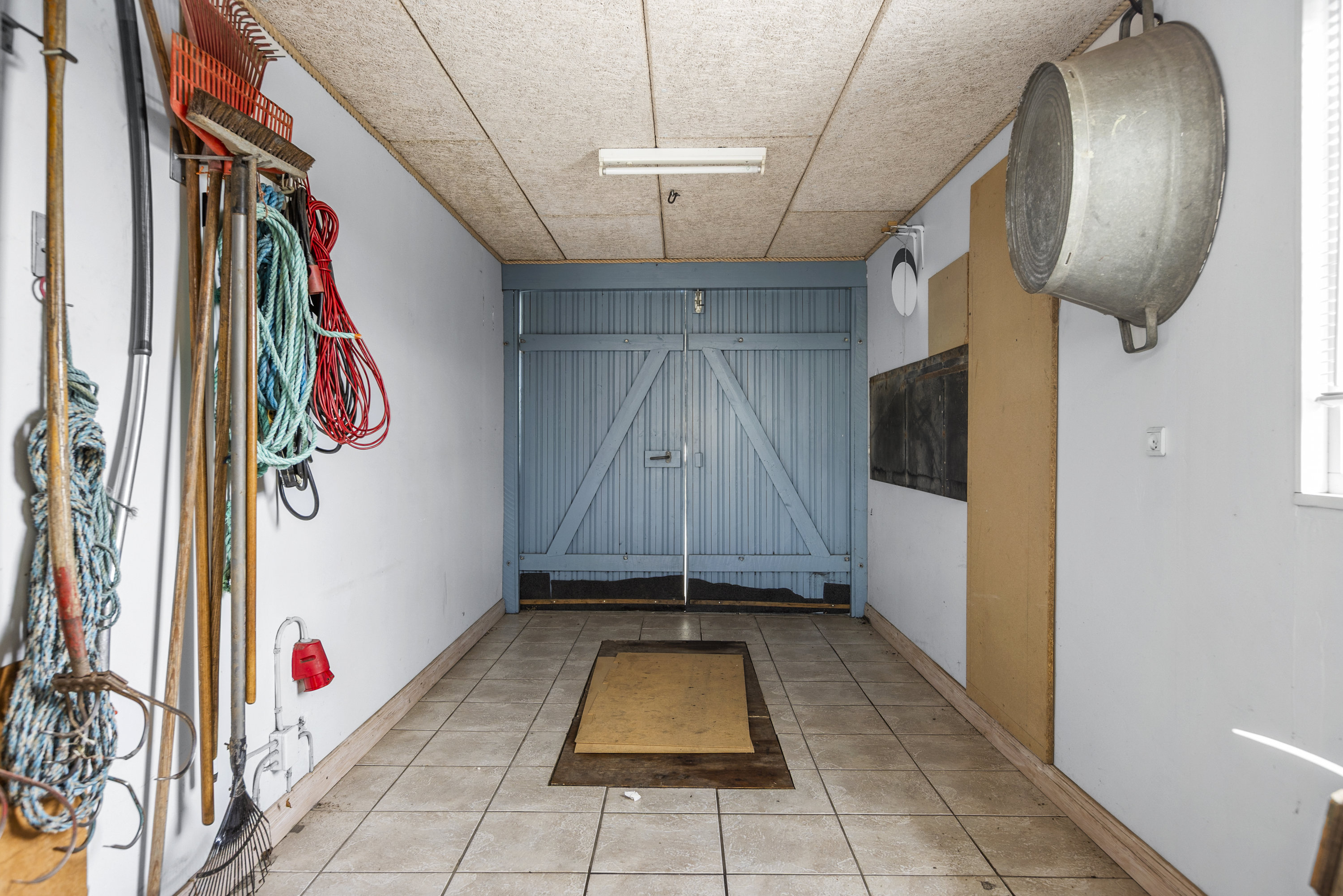 Fremhævet garage billede i fuldskærmstilstand. Billede af Spættevej 1, St Kongsmark, 4200 Slagelse