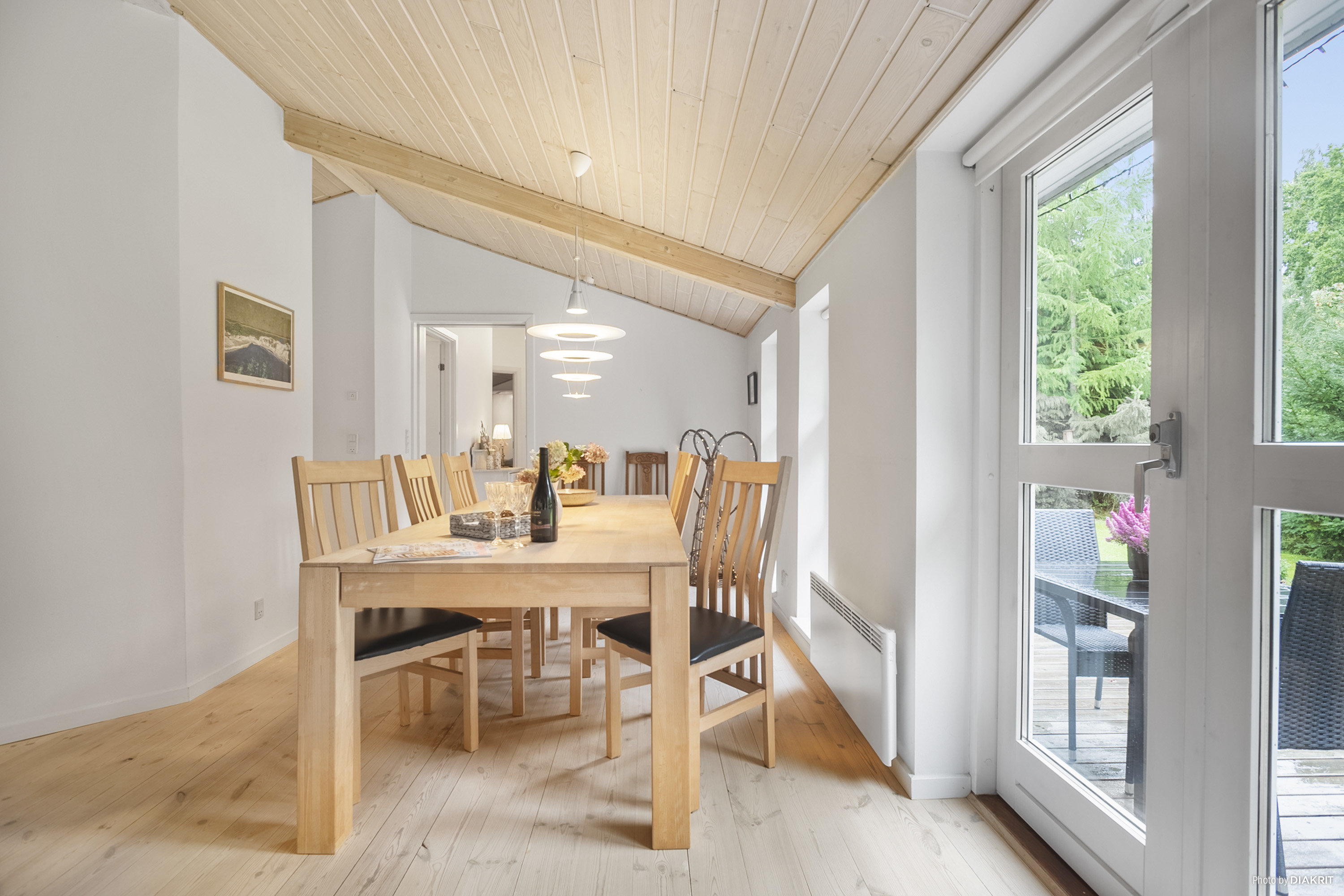 Fremhævet spisestue billede i fuldskærmstilstand. Billede af Ørnevej 2, 4671 Strøby