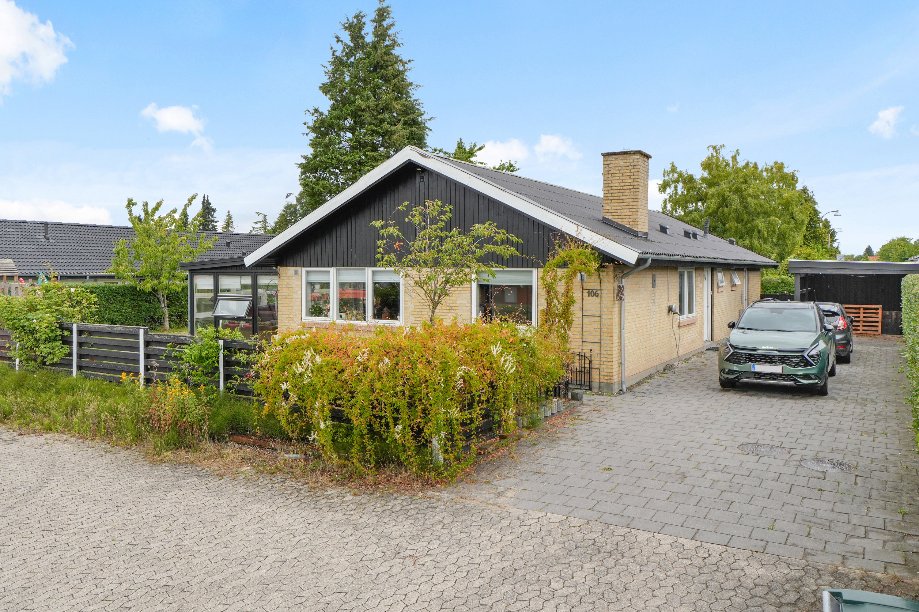 Villa: Facade på Bueparken 106, 2750 Ballerup
