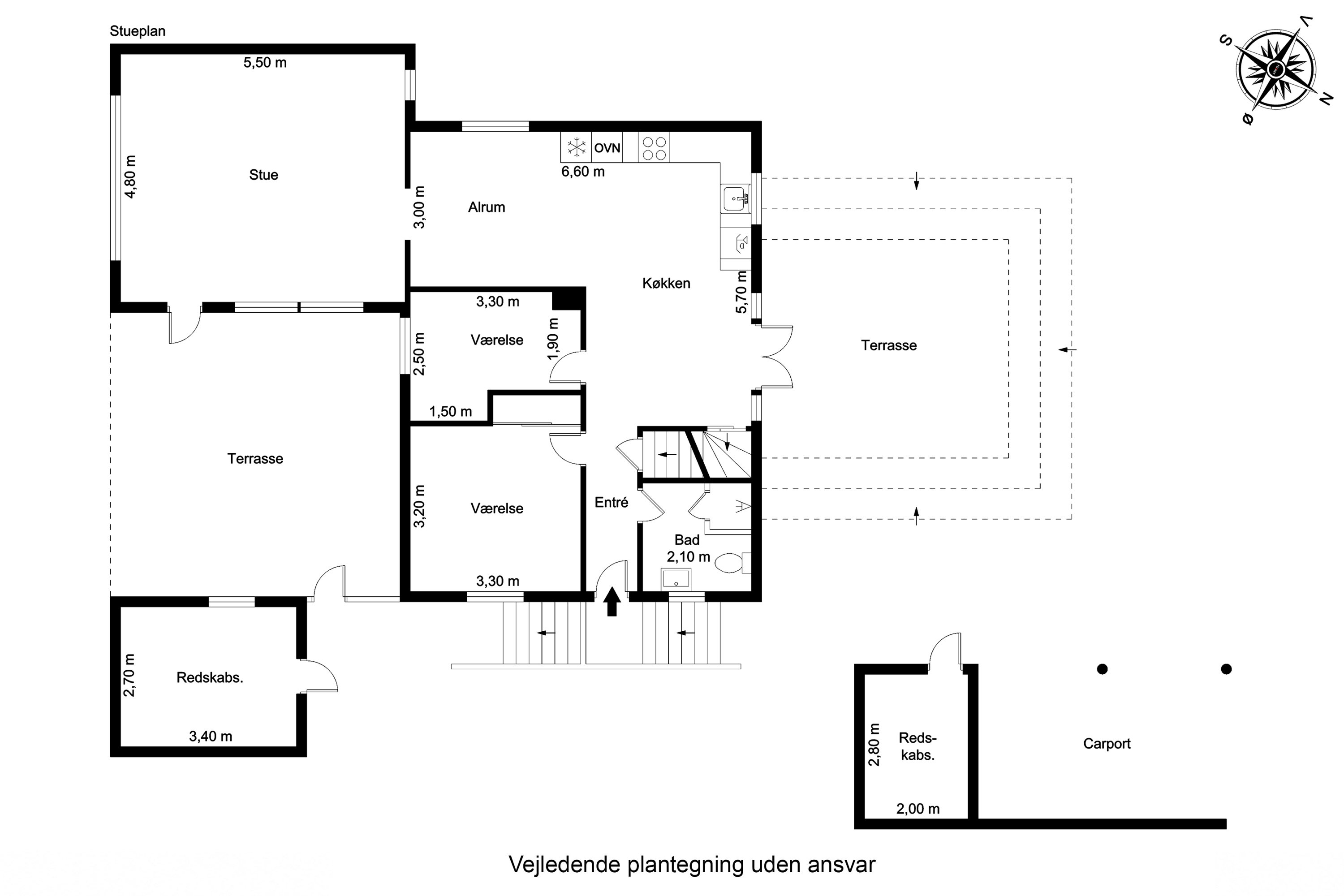 Plantegninger billede af Vindebyørevej 36, Tåsinge, 5700 Svendborg