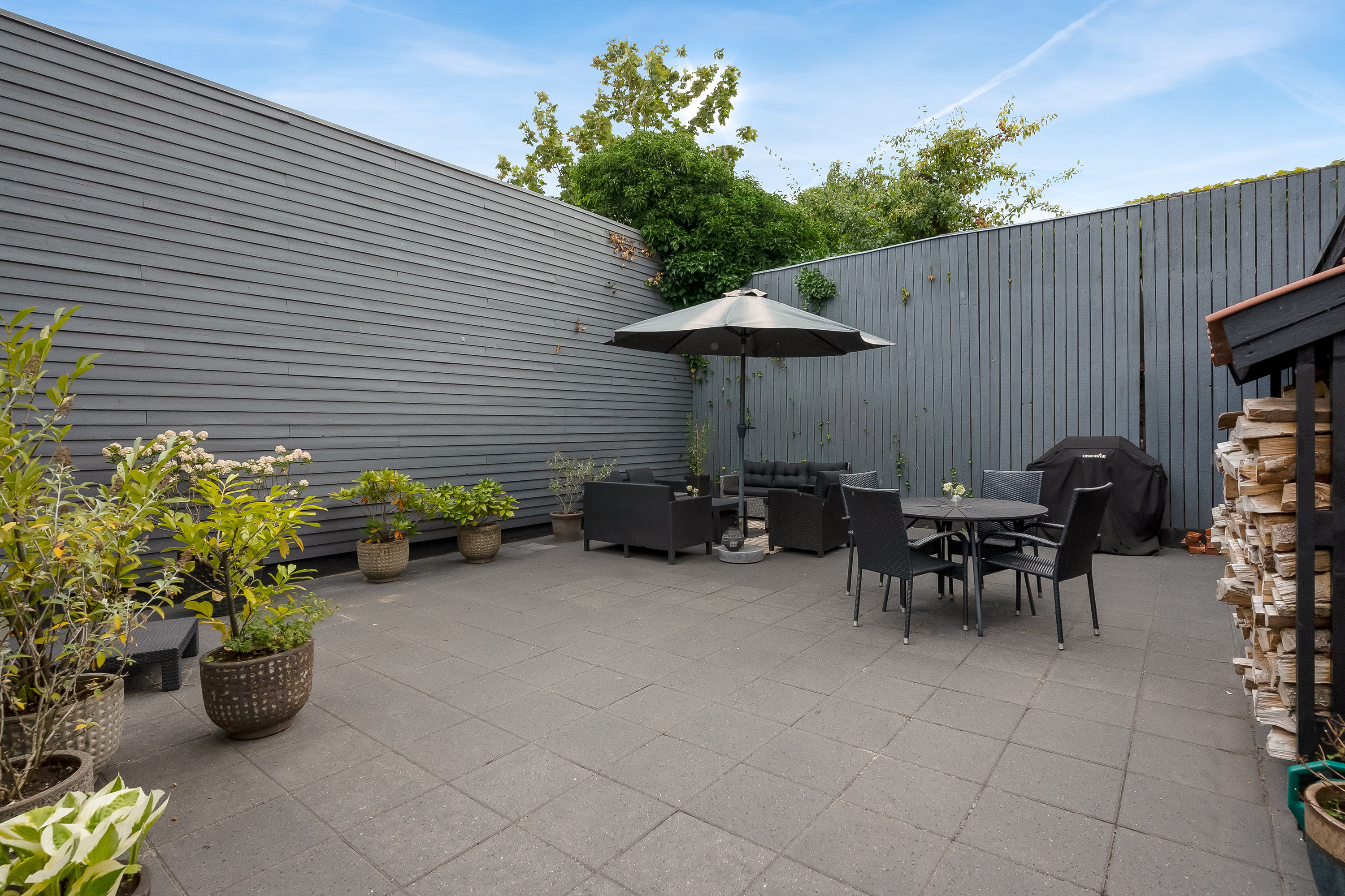 Fremhævet terrasse billede i fuldskærmstilstand. Billede af Sct Jørgens Gade 8, st., 7500 Holstebro