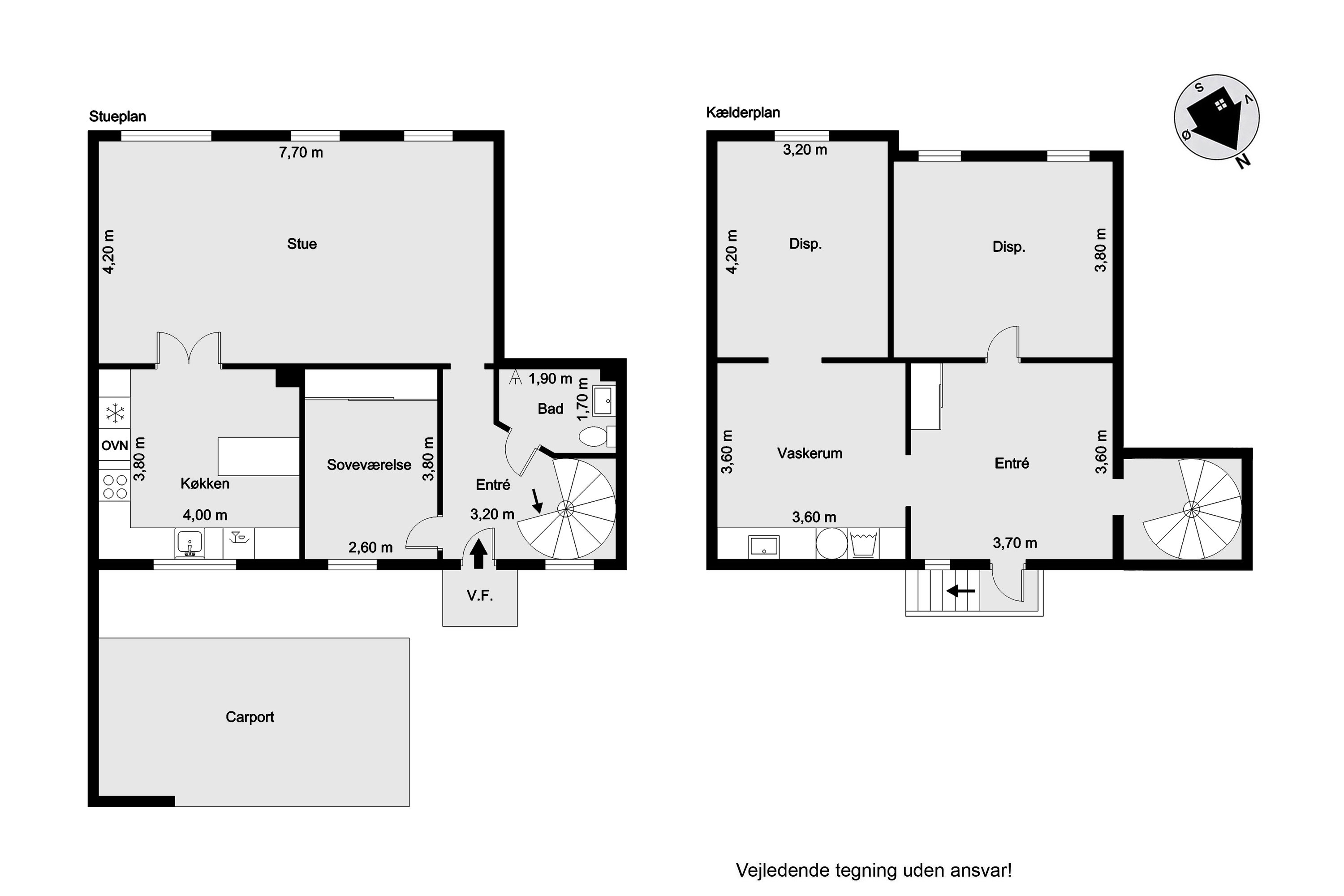 Plantegninger billede af Sct Jørgens Gade 8, st., 7500 Holstebro