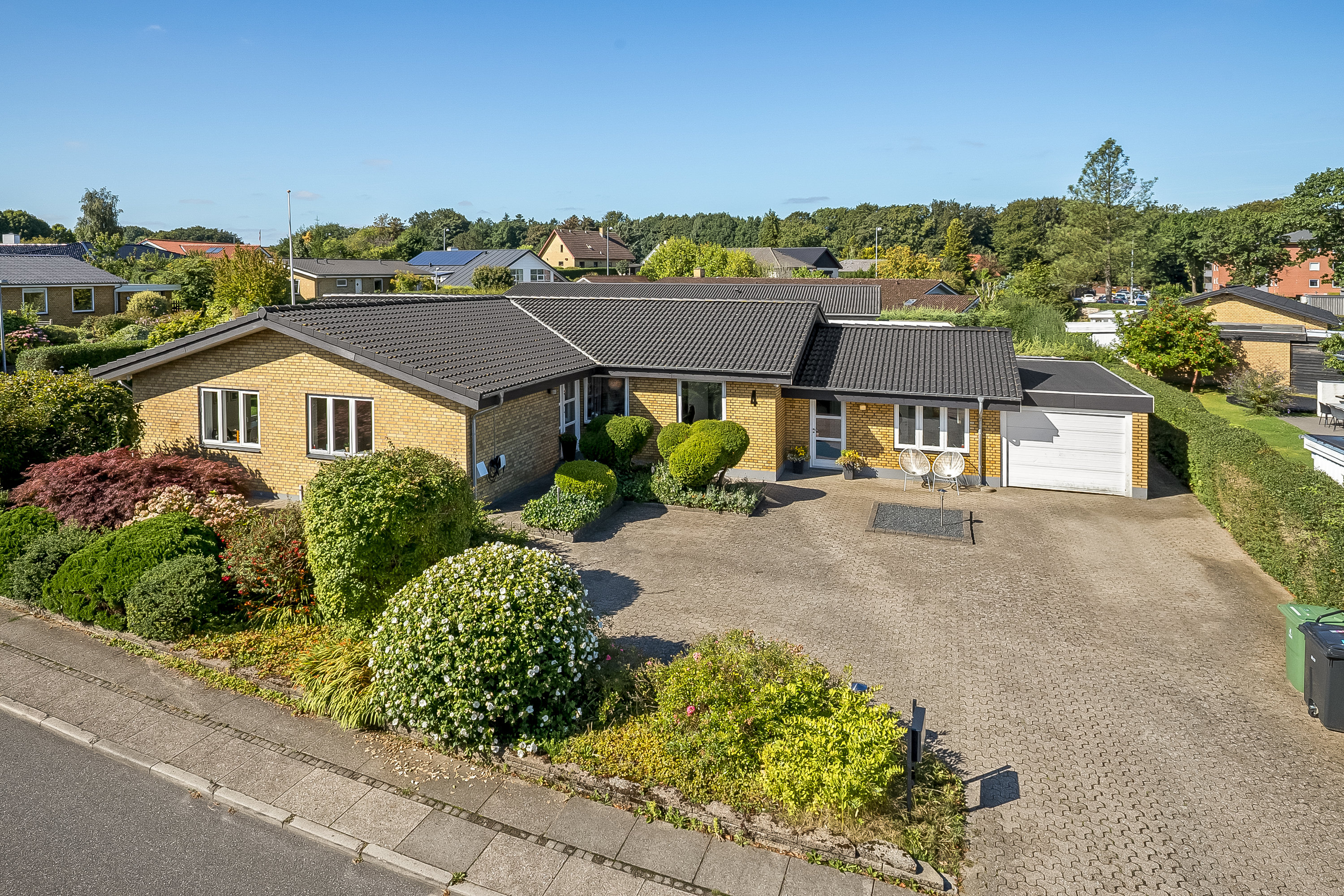 Villa: Mastefoto på Hørvangen 4, 7120 Vejle Øst