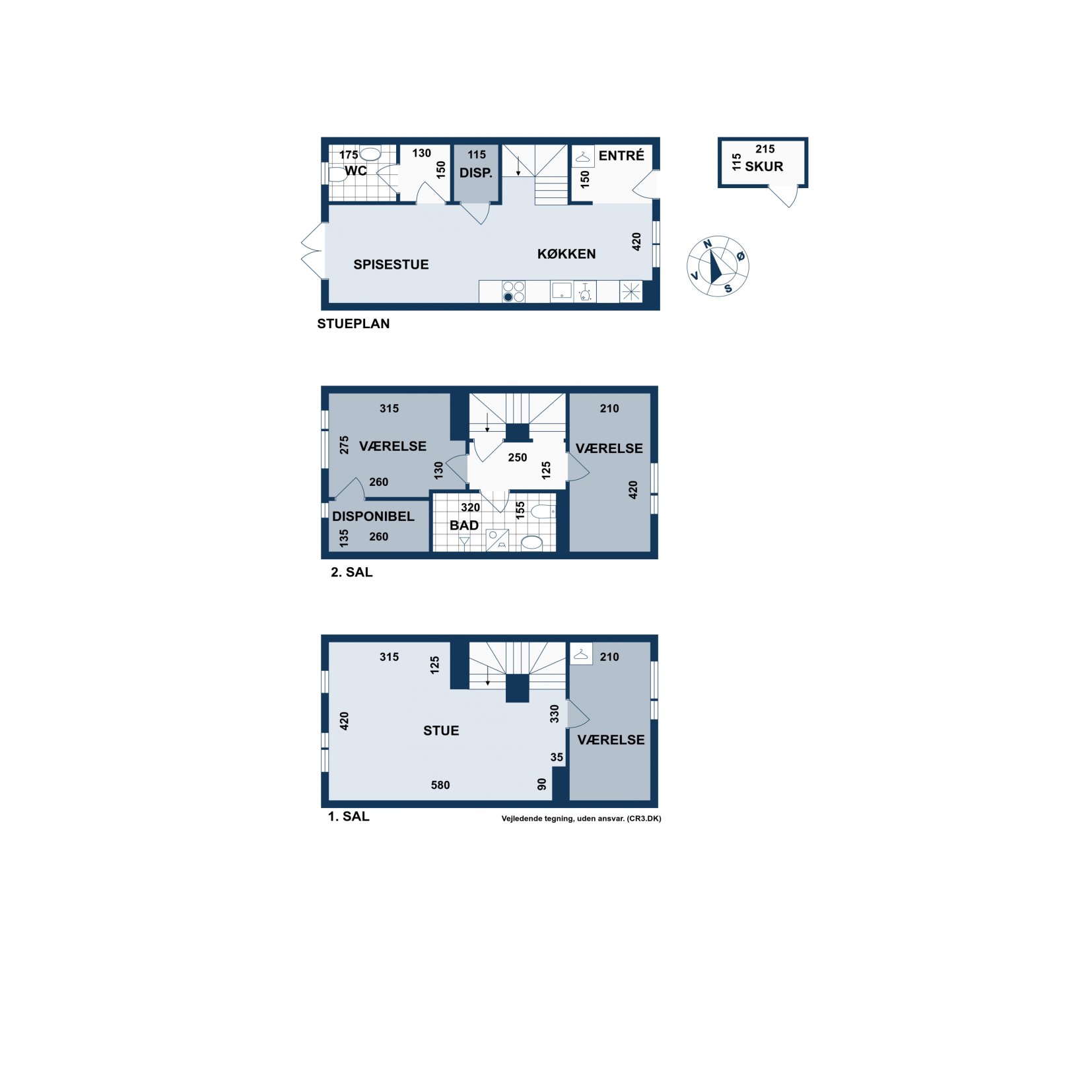 Plantegninger billede af Rubinolavej 33, 2500 Valby