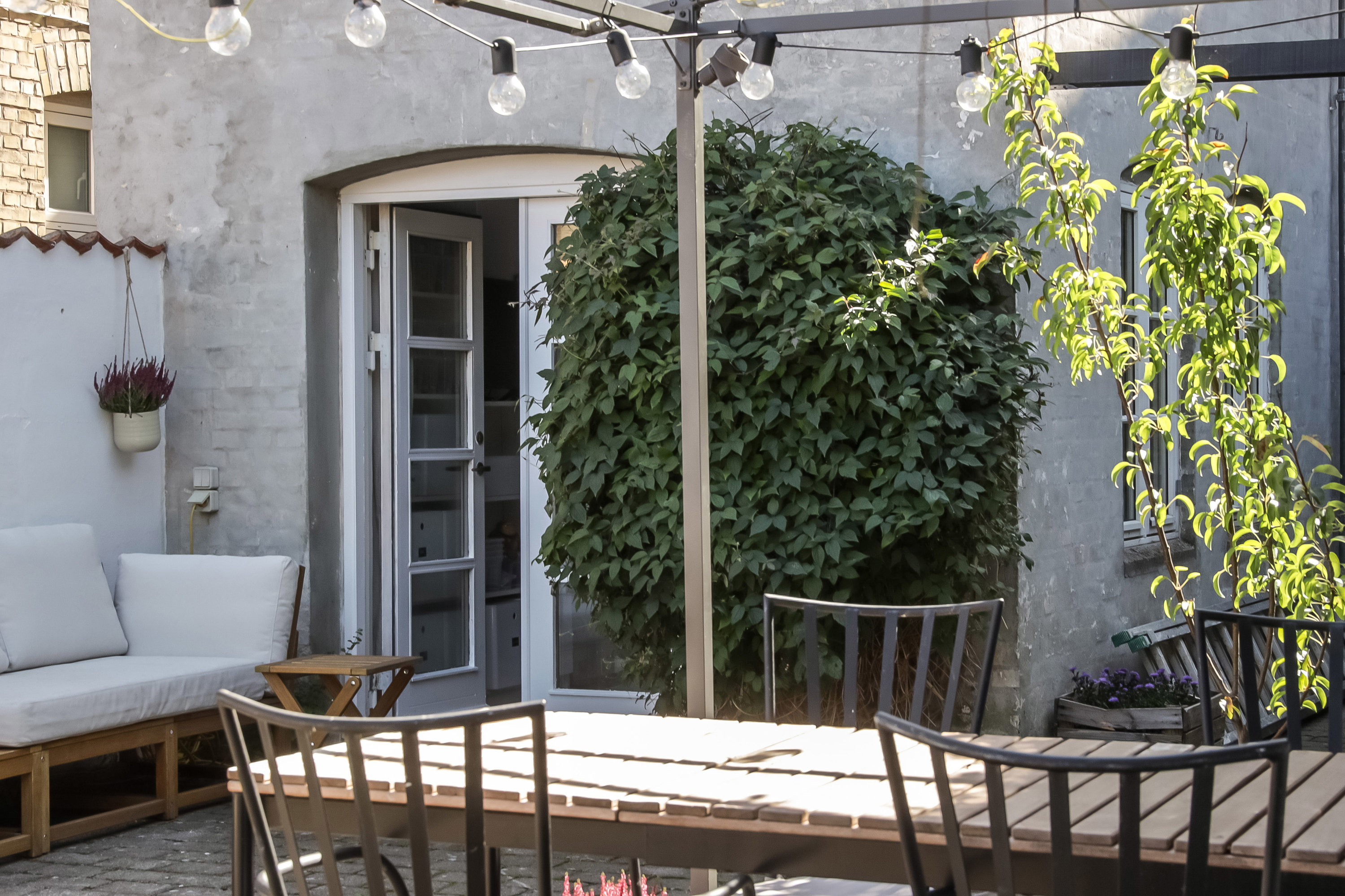 Fremhævet terrasse billede i fuldskærmstilstand. Billede af Møllergade 51, 5700 Svendborg