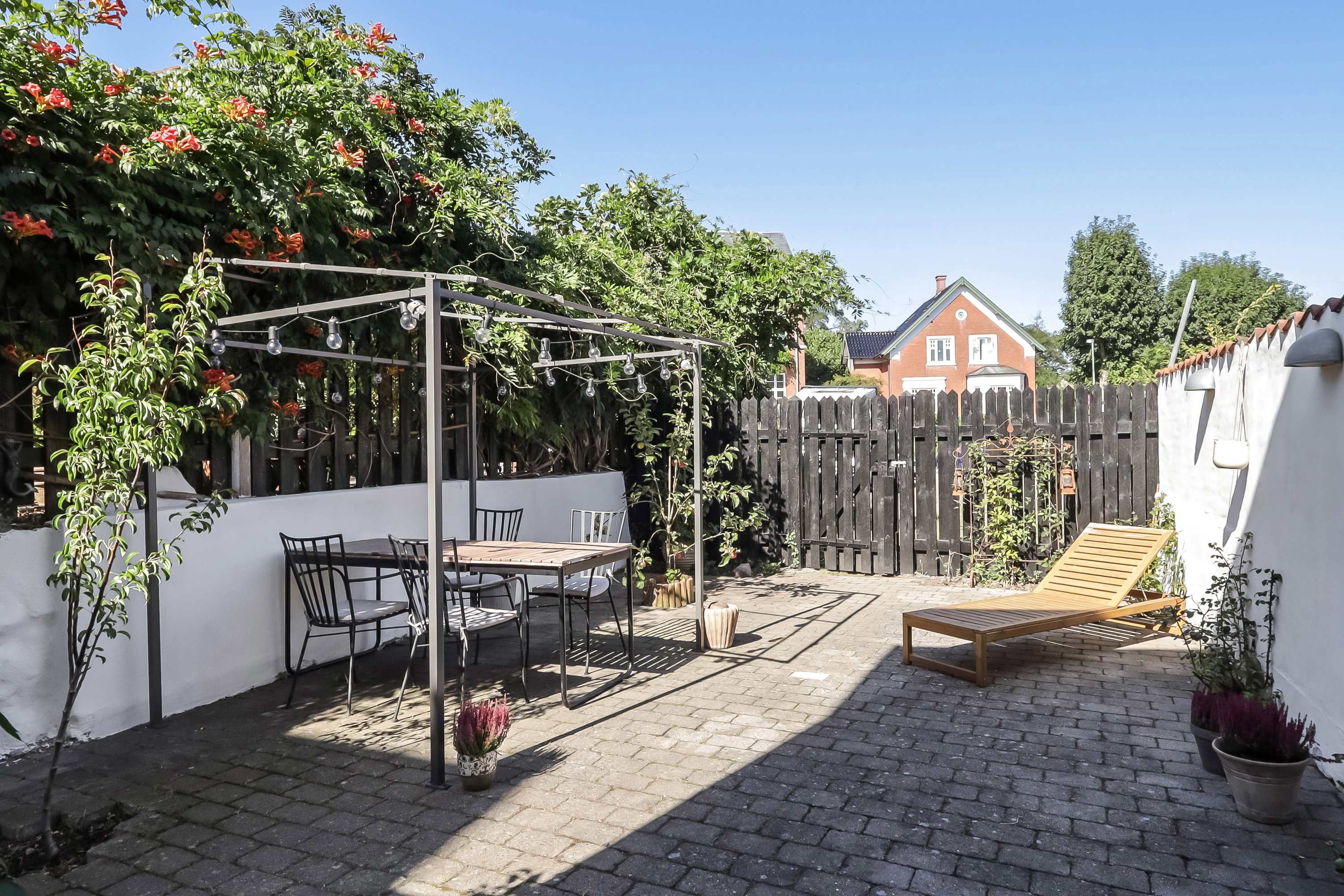 Fremhævet terrasse billede i fuldskærmstilstand. Billede af Møllergade 51, 5700 Svendborg