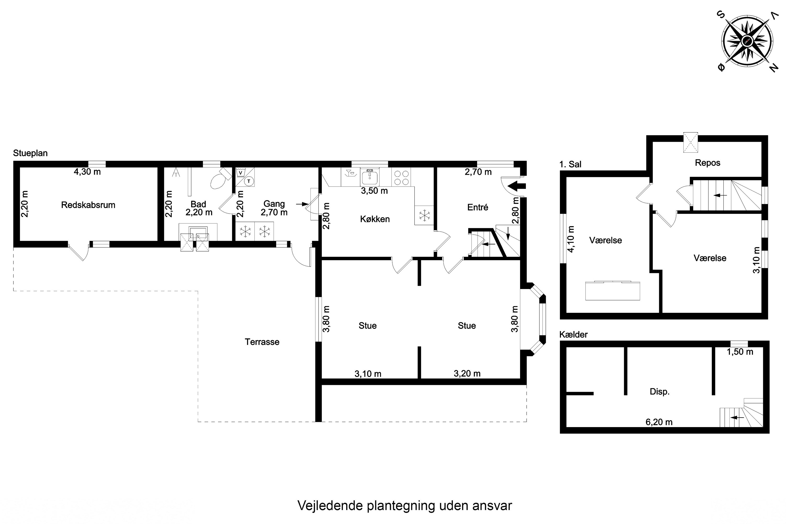 Plantegninger billede af Pilegårdsvej 10, 5700 Svendborg