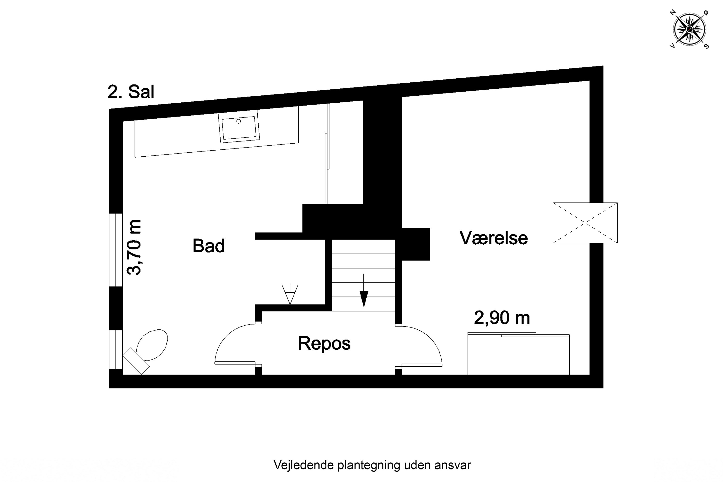 Plantegninger billede af Møllergade 51, 5700 Svendborg