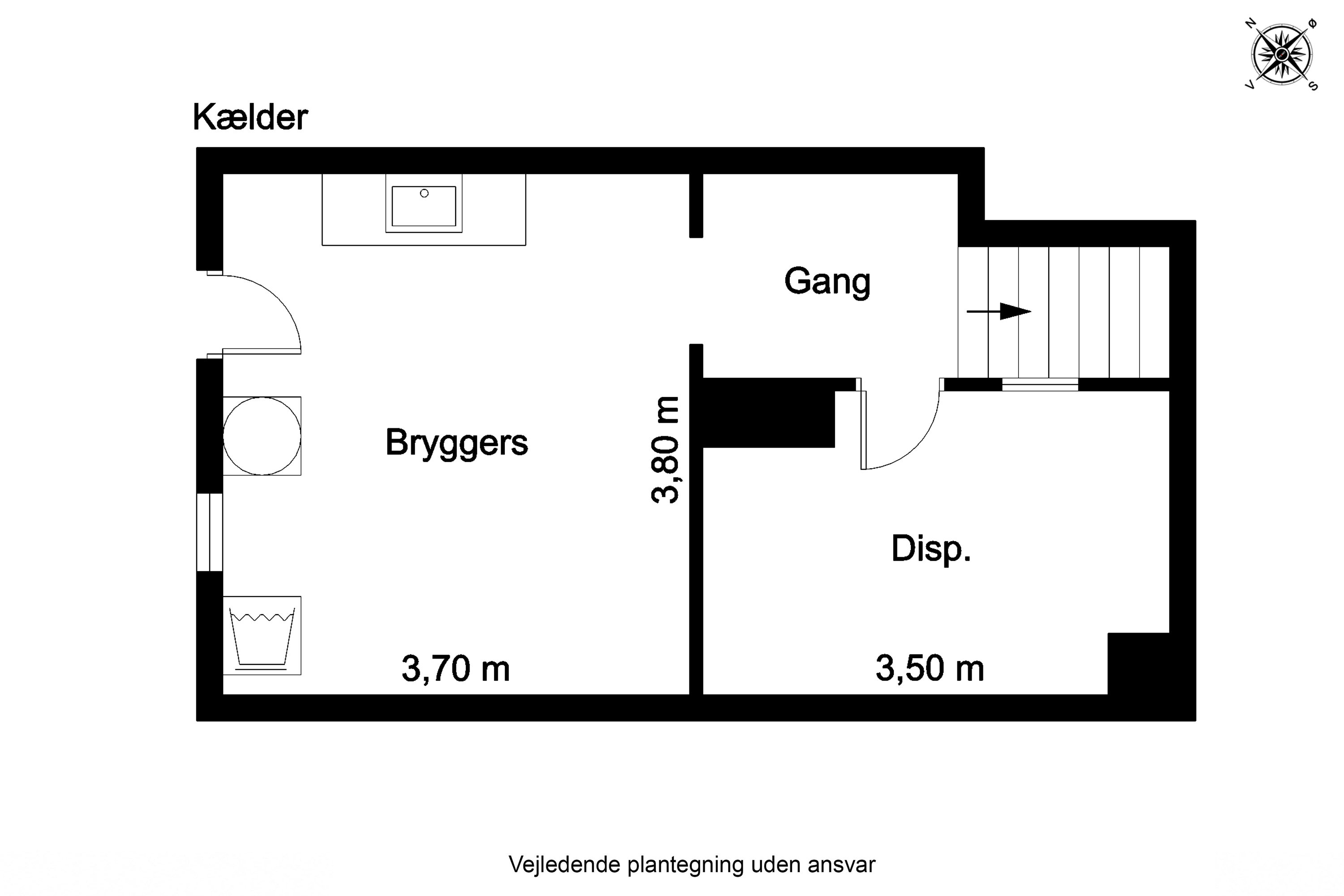 Plantegninger billede af Møllergade 51, 5700 Svendborg