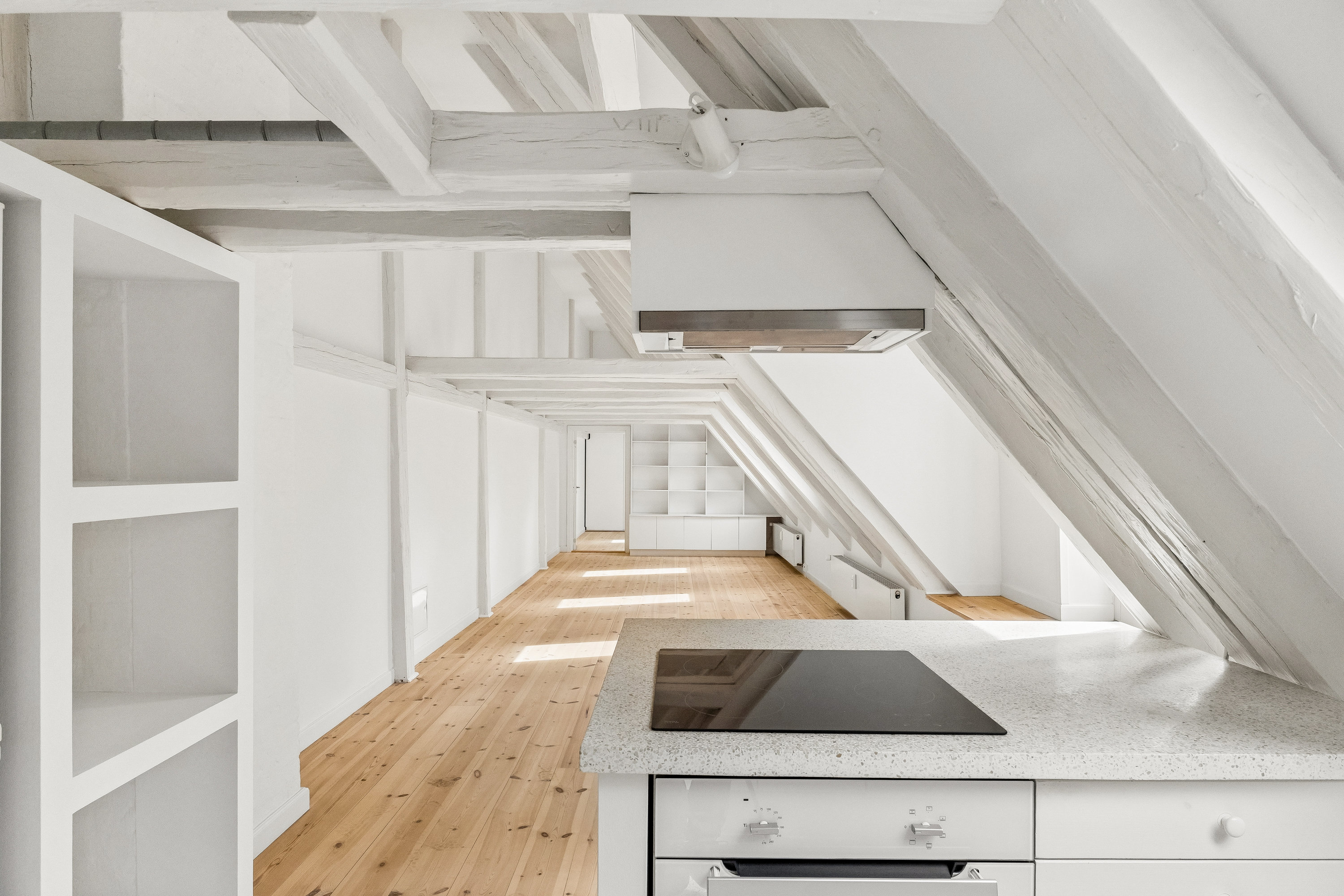 Fremhævet køkken billede i fuldskærmstilstand. Billede af Ny Kongensgade 11C, 2. th., 1472 København K