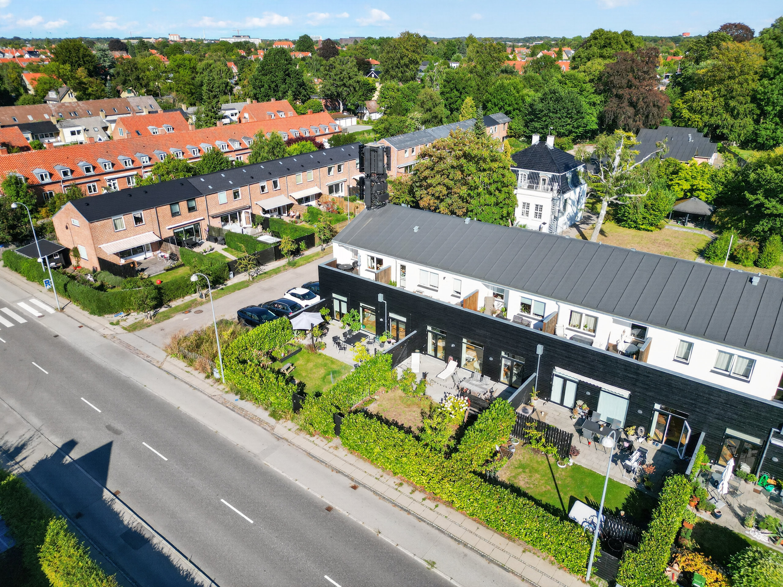 Fremhævet luftfoto billede i fuldskærmstilstand. Billede af Elledalen 2, st. tv., 2800 Kongens Lyngby