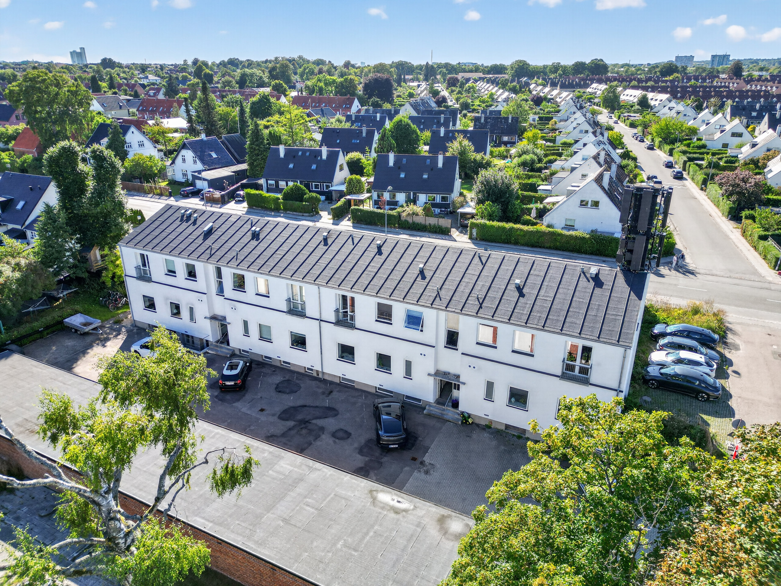 Fremhævet luftfoto billede i fuldskærmstilstand. Billede af Elledalen 2, st. tv., 2800 Kongens Lyngby