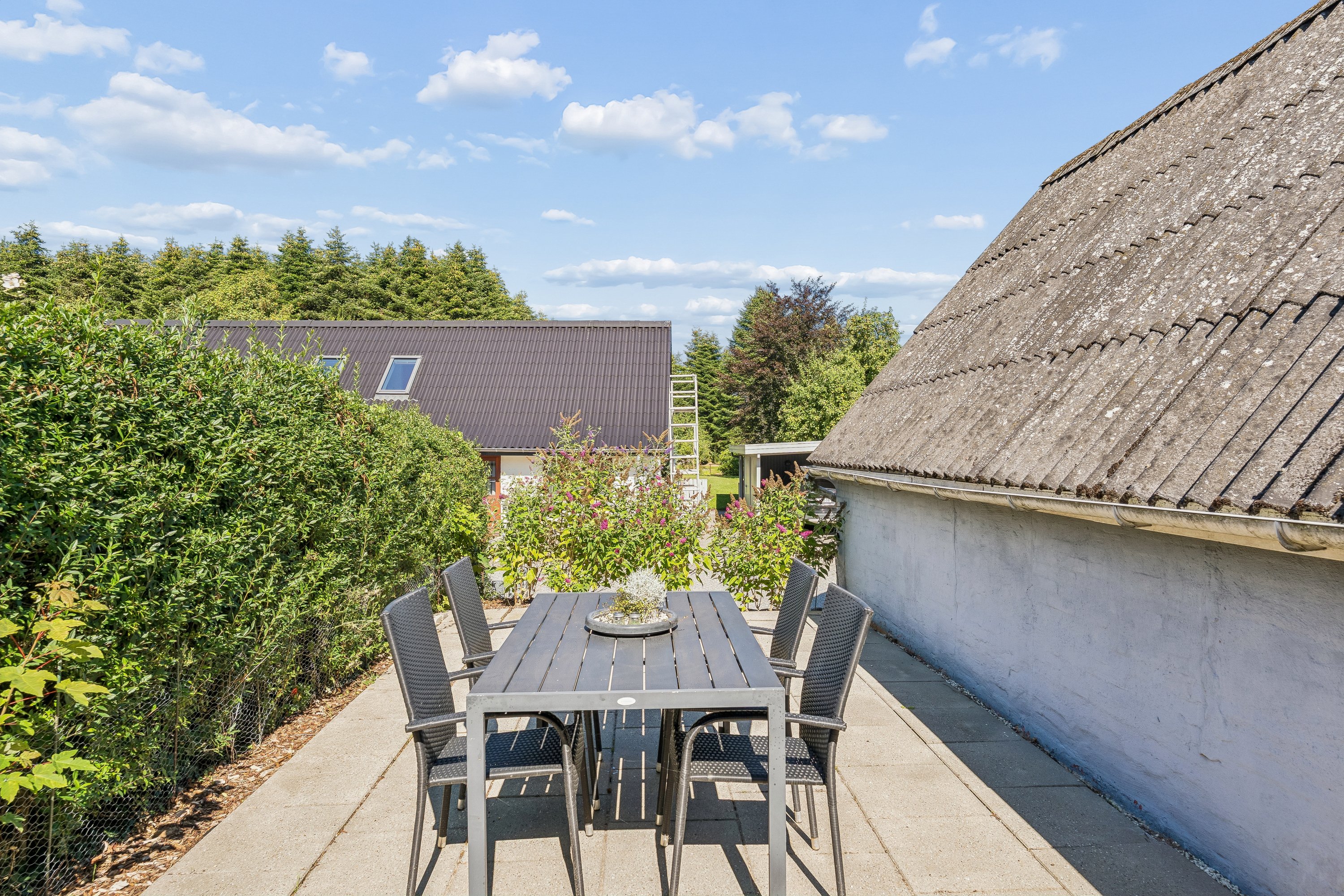 Fremhævet terrasse billede i fuldskærmstilstand. Billede af Gammelgade 12, 8723 Løsning