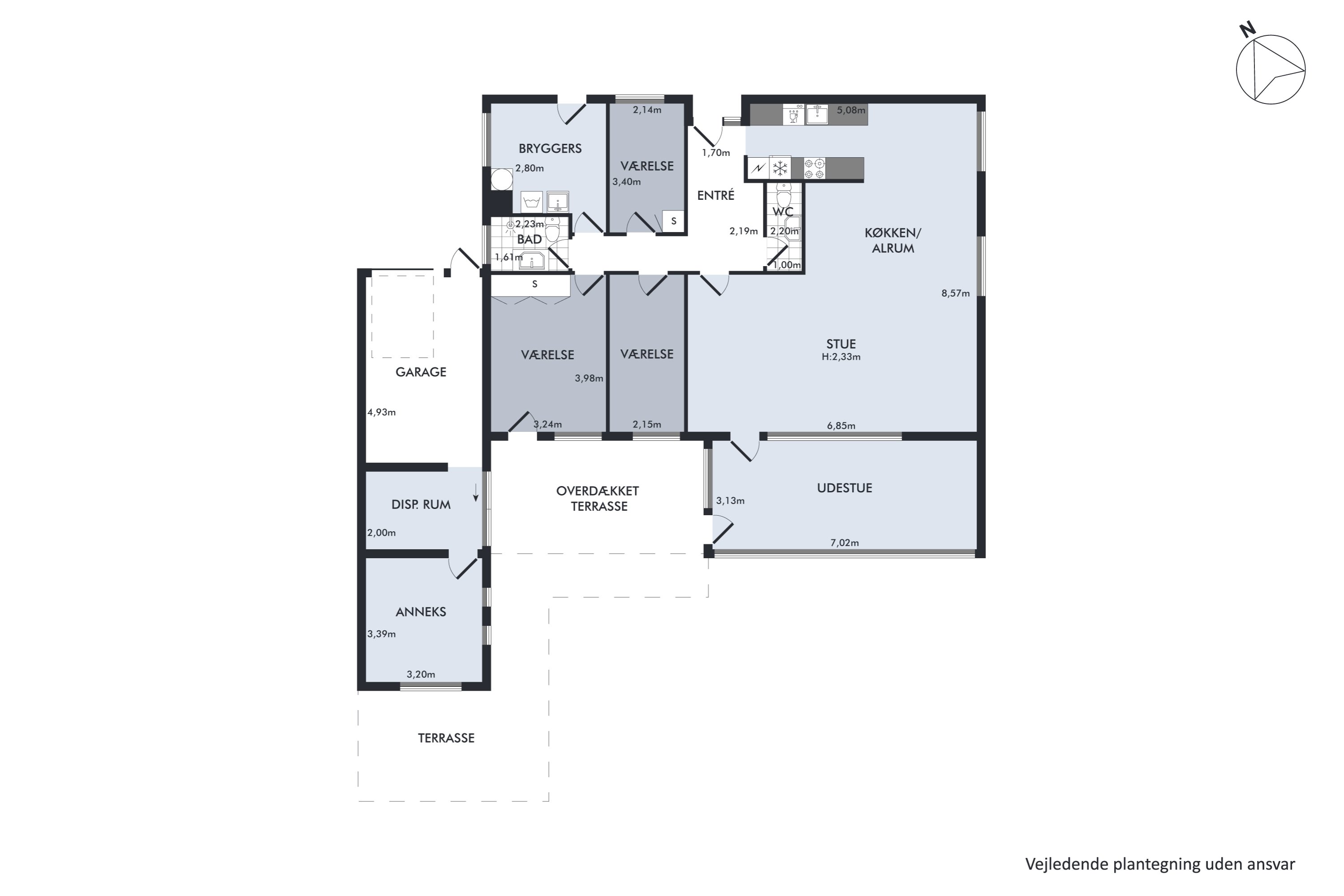 Plantegninger billede af Bøgesangervænget 8, Snestrup, 5210 Odense NV