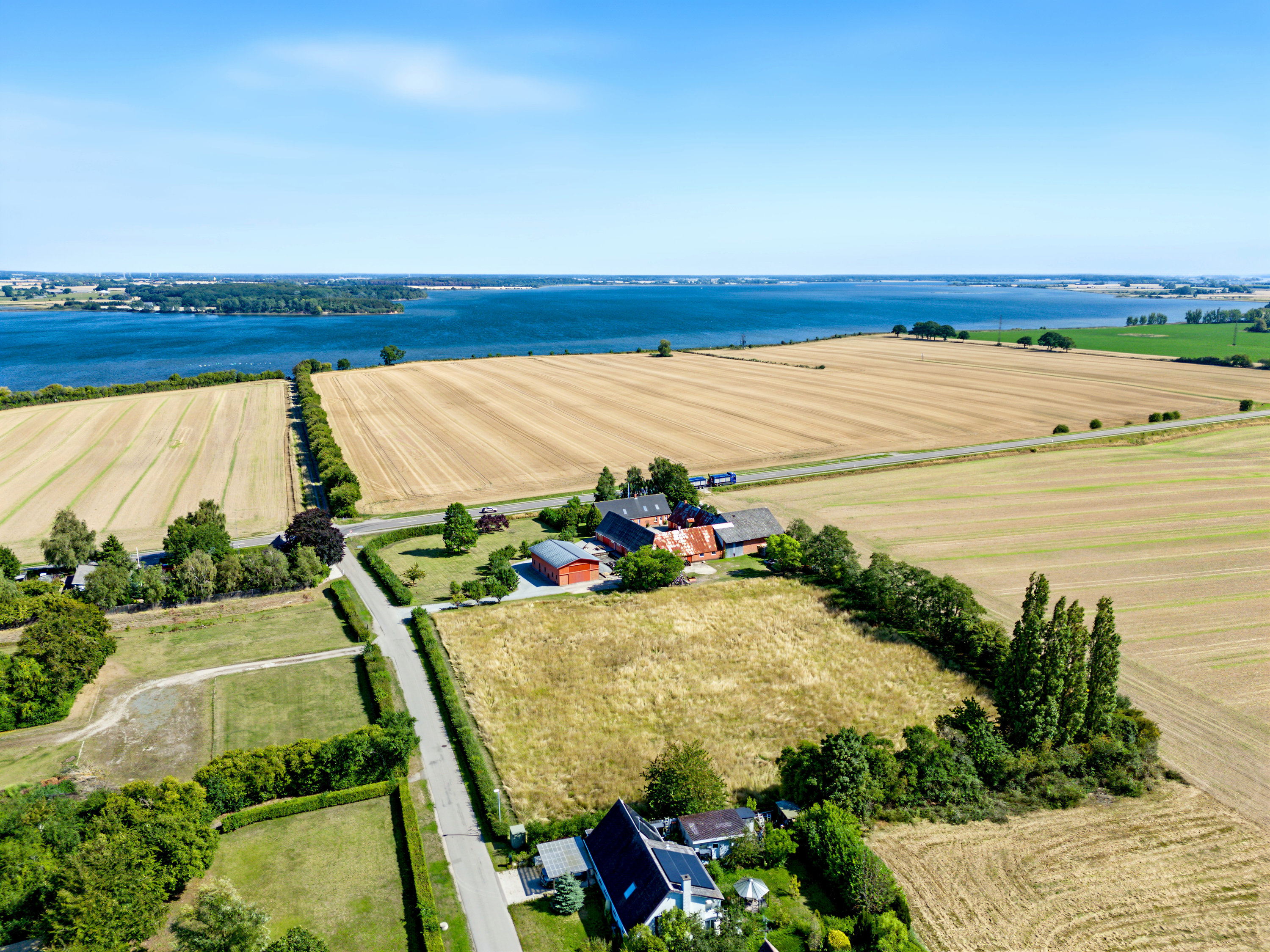 Miniaturebillede 2: luftfoto. Billede af Majbøllevej 20, 4862 Guldborg